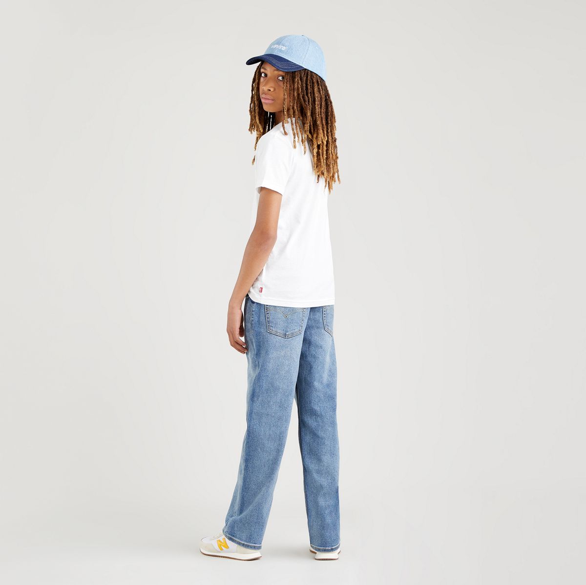 Teenager Stay Loose Taper Jeans — Burbank - Blue