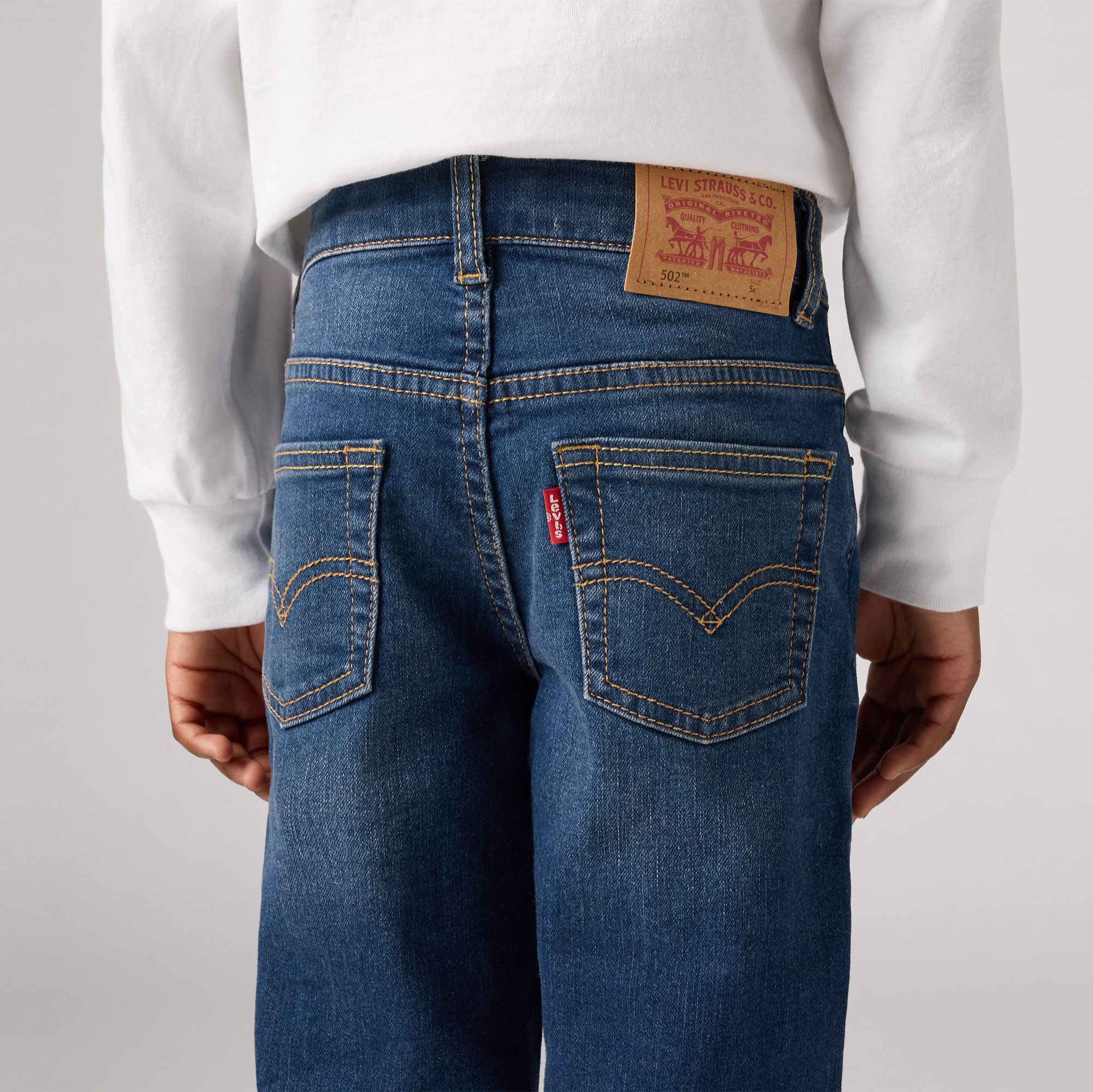 Jeans Eco Warm 502™ Taper bambino 2