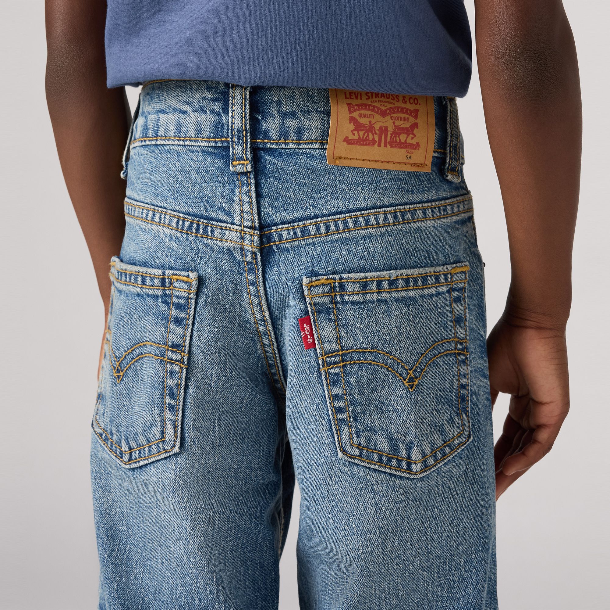 Kids Stay Loose Taper Jeans 3