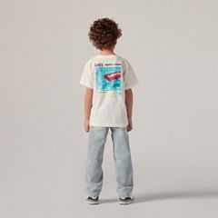 Kids Stay Loose Taper Jeans — Baby Blue Essentials - Blue 2