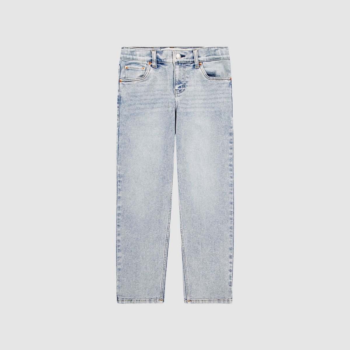 Teenager Stay Loose Taper Jeans — Baby Blue Essentials - Blue