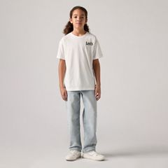 Teenager Stay Loose Taper Jeans — Baby Blue Essentials - Blue 1