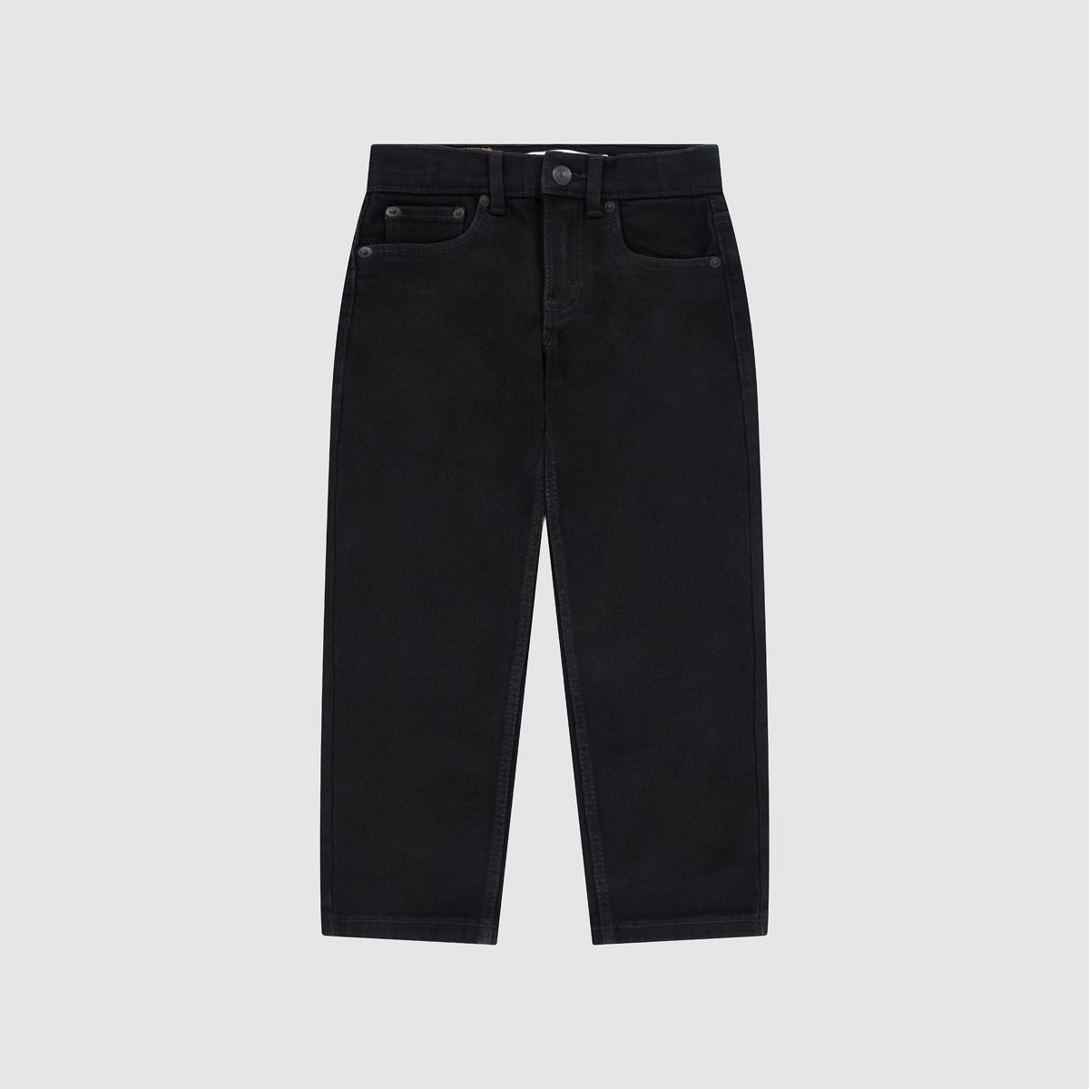 Kids Stay Loose Taper Jeans — Black Stretch - Black