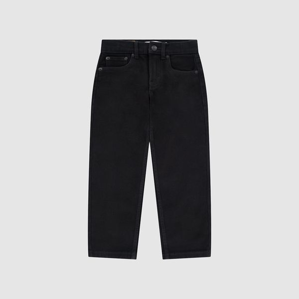 Kids Stay Loose Taper Jeans — Black Stretch - Black