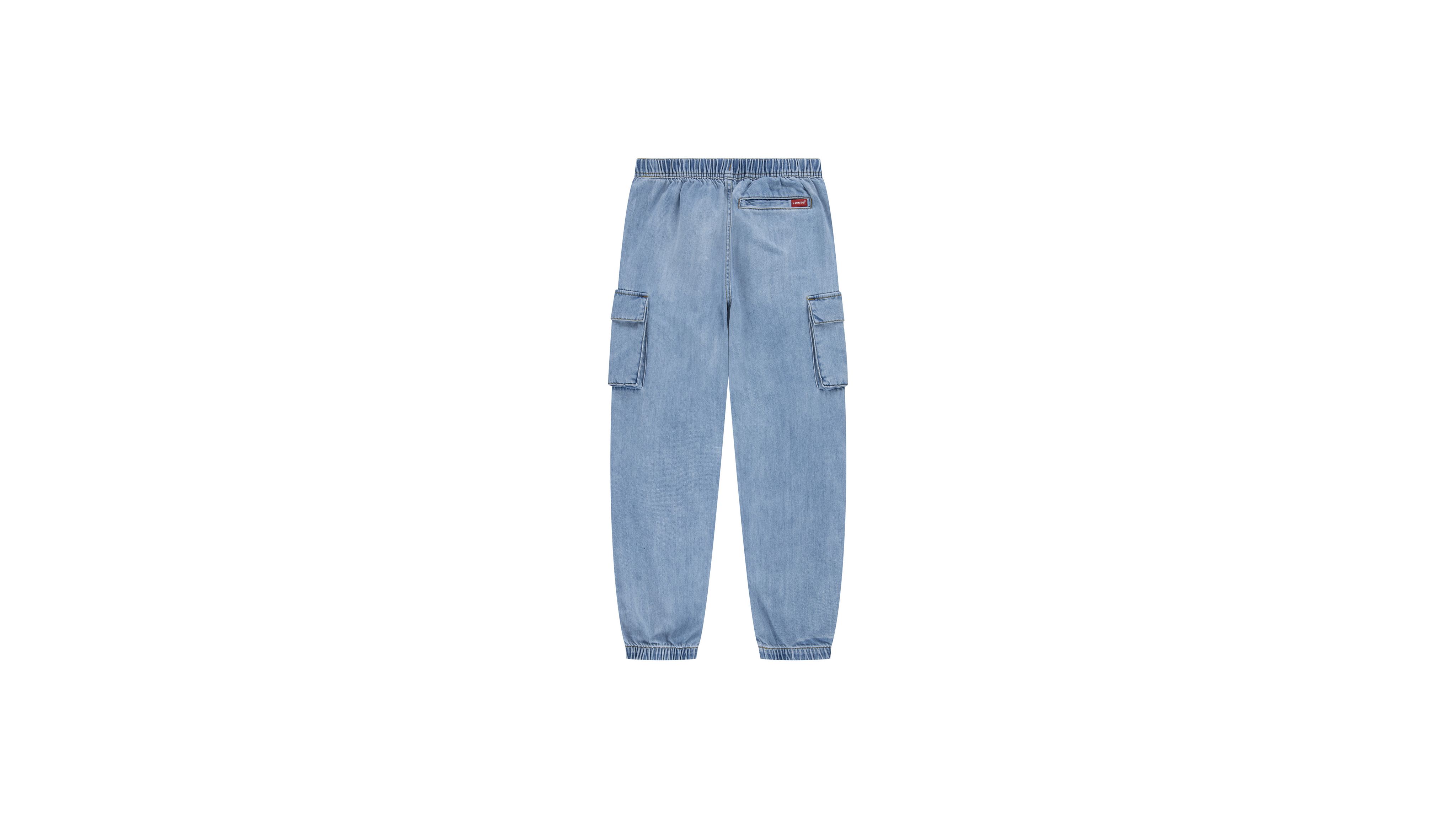 Pantalones cargo Denim Parachute para adolescentes 6