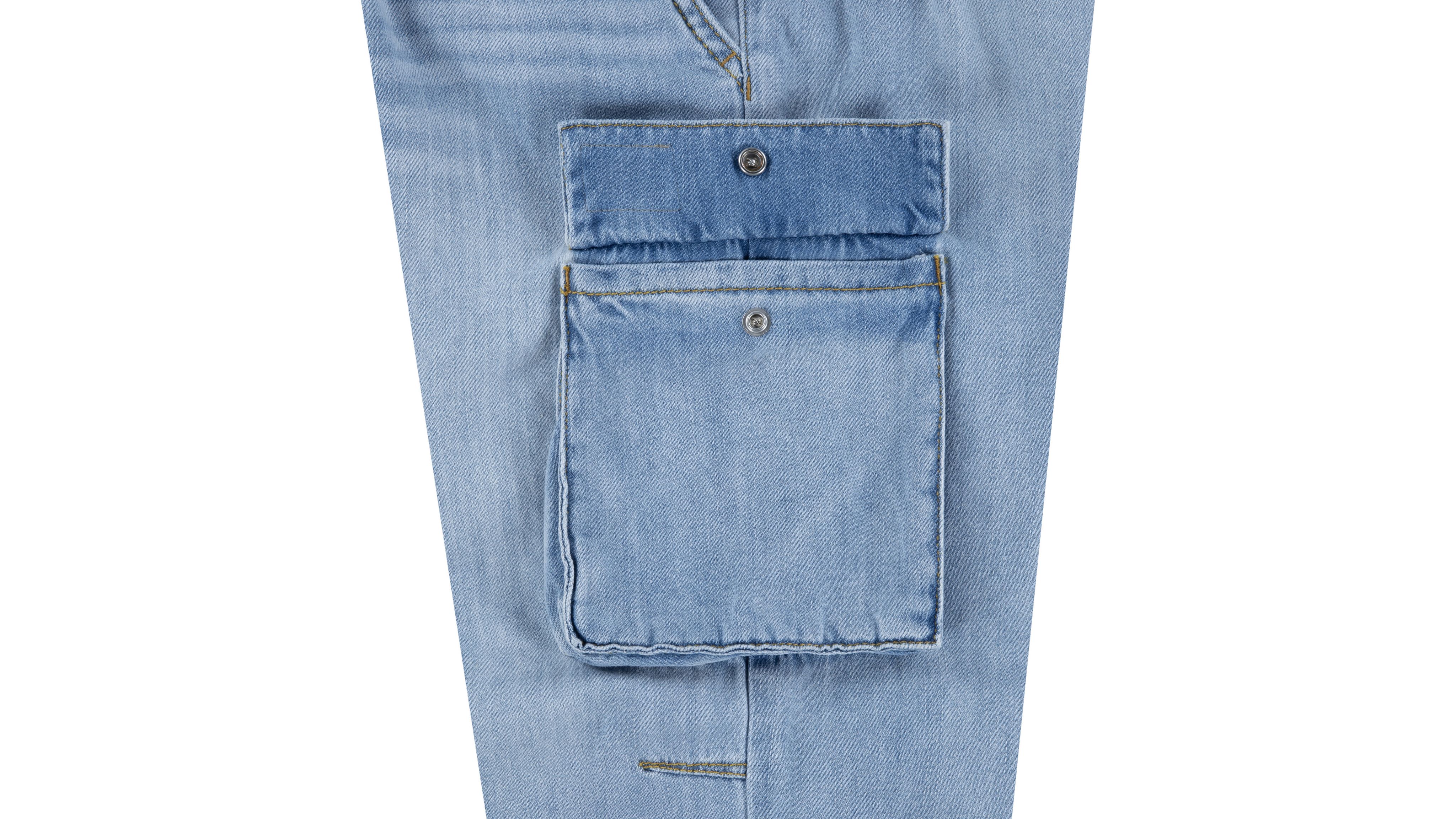 Pantalones cargo Denim Parachute para adolescentes 9