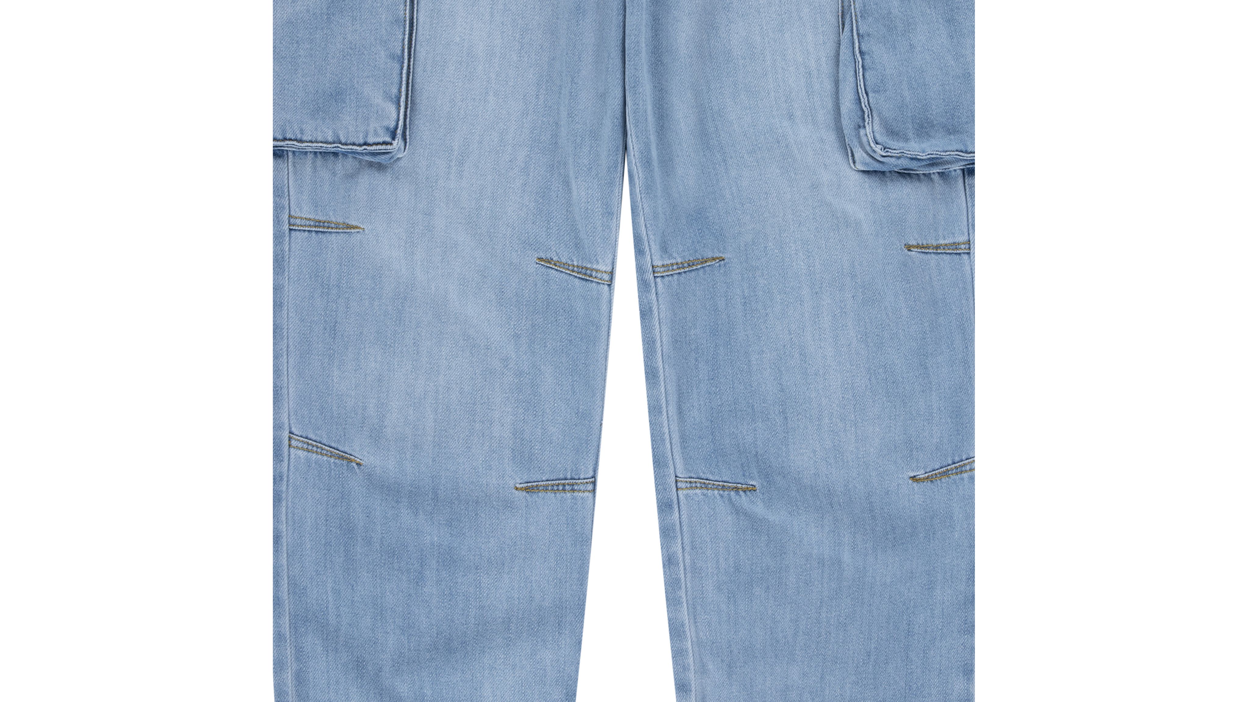 Pantalones cargo Denim Parachute para adolescentes 10