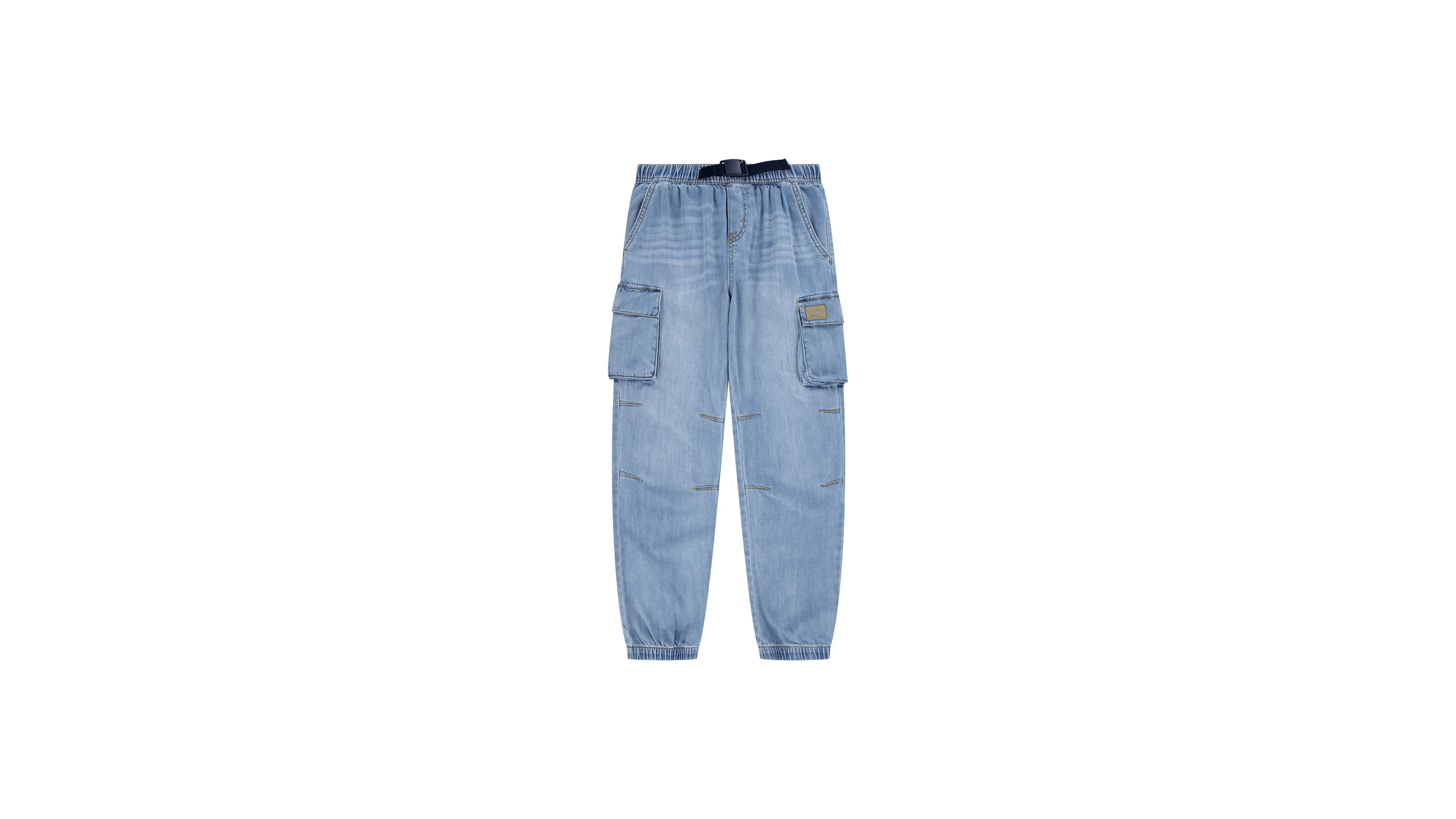 Pantalones cargo Denim Parachute para adolescentes 5