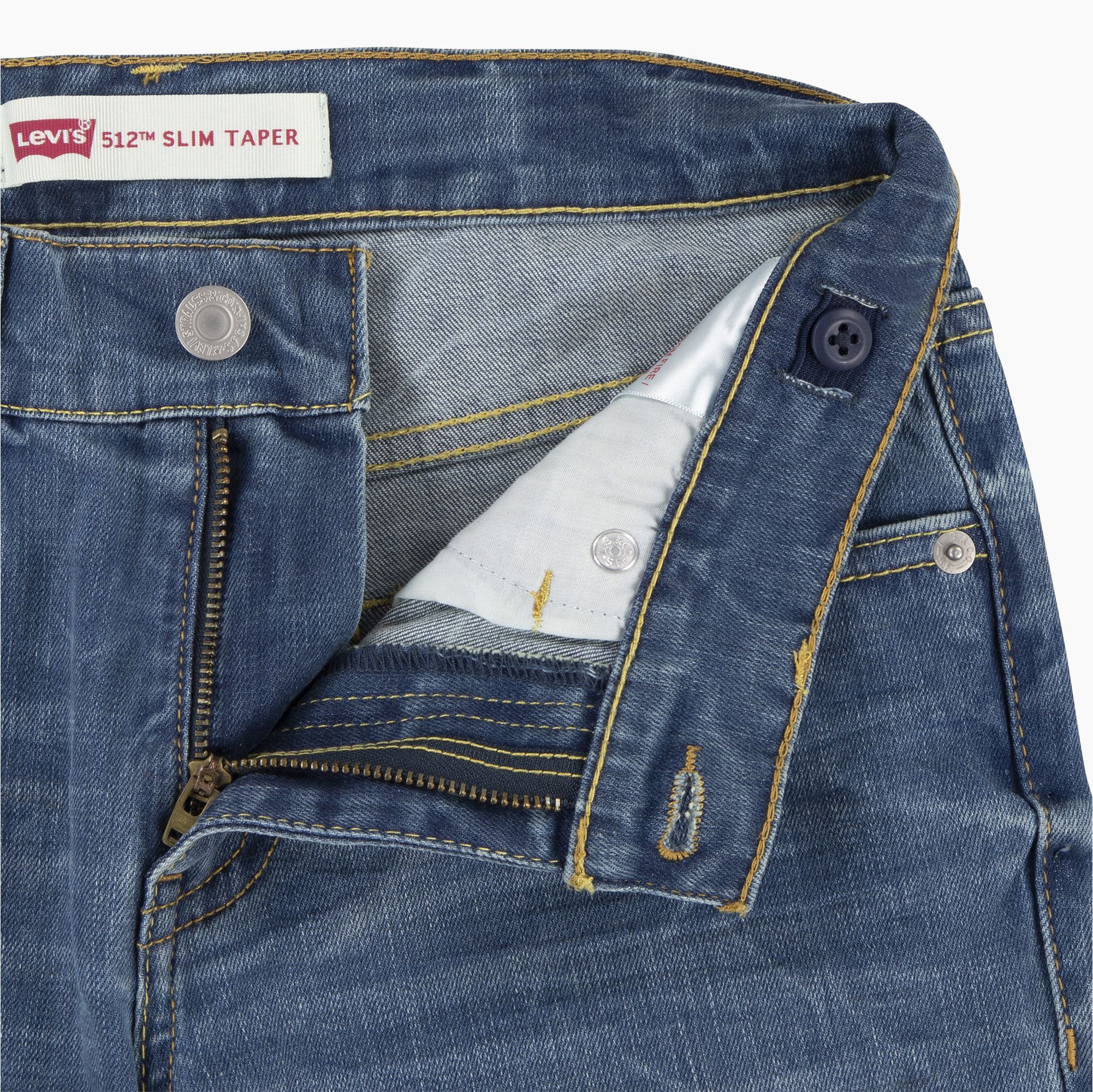 Jean de corte cónico estrecho para adolescentes 512™ 3