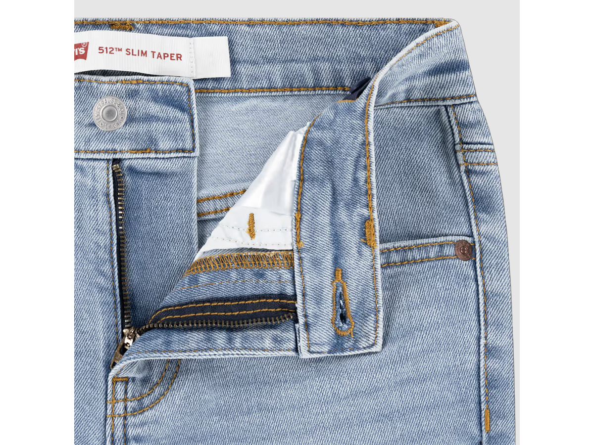 Kids 512™ Slim Fit Tapered Jeans — From Scratch No Destructi - Neutral