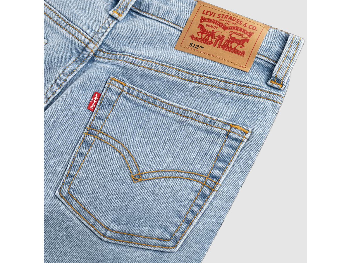 Teenager 512™ Slim Fit Tapered Jeans — From Scratch No Destructi - Neutral