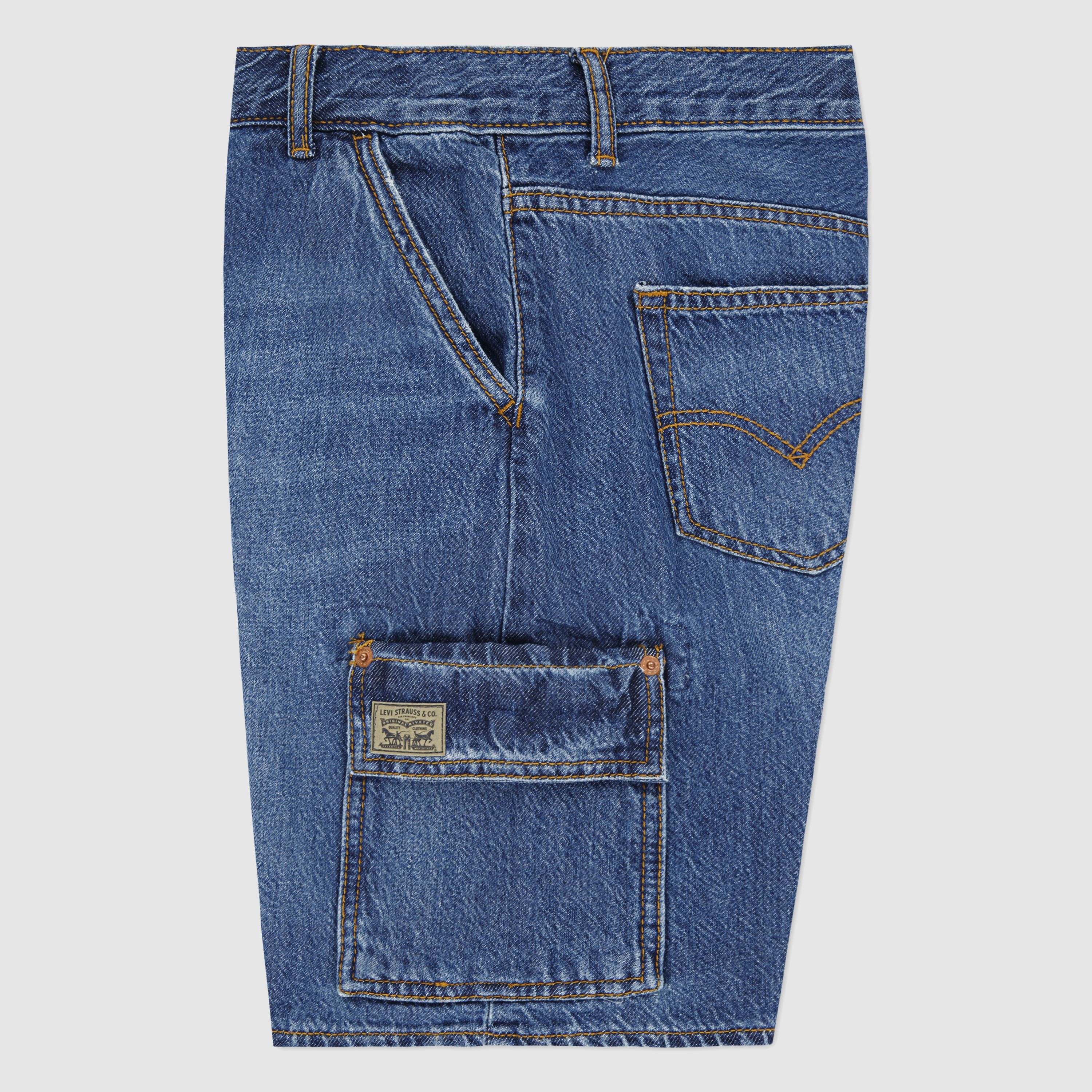 Teenager Denim Cargo Shorts 3