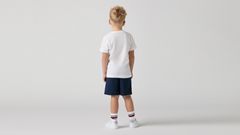 Kids Denim Cargo Shorts — From Scratch - Blue 2