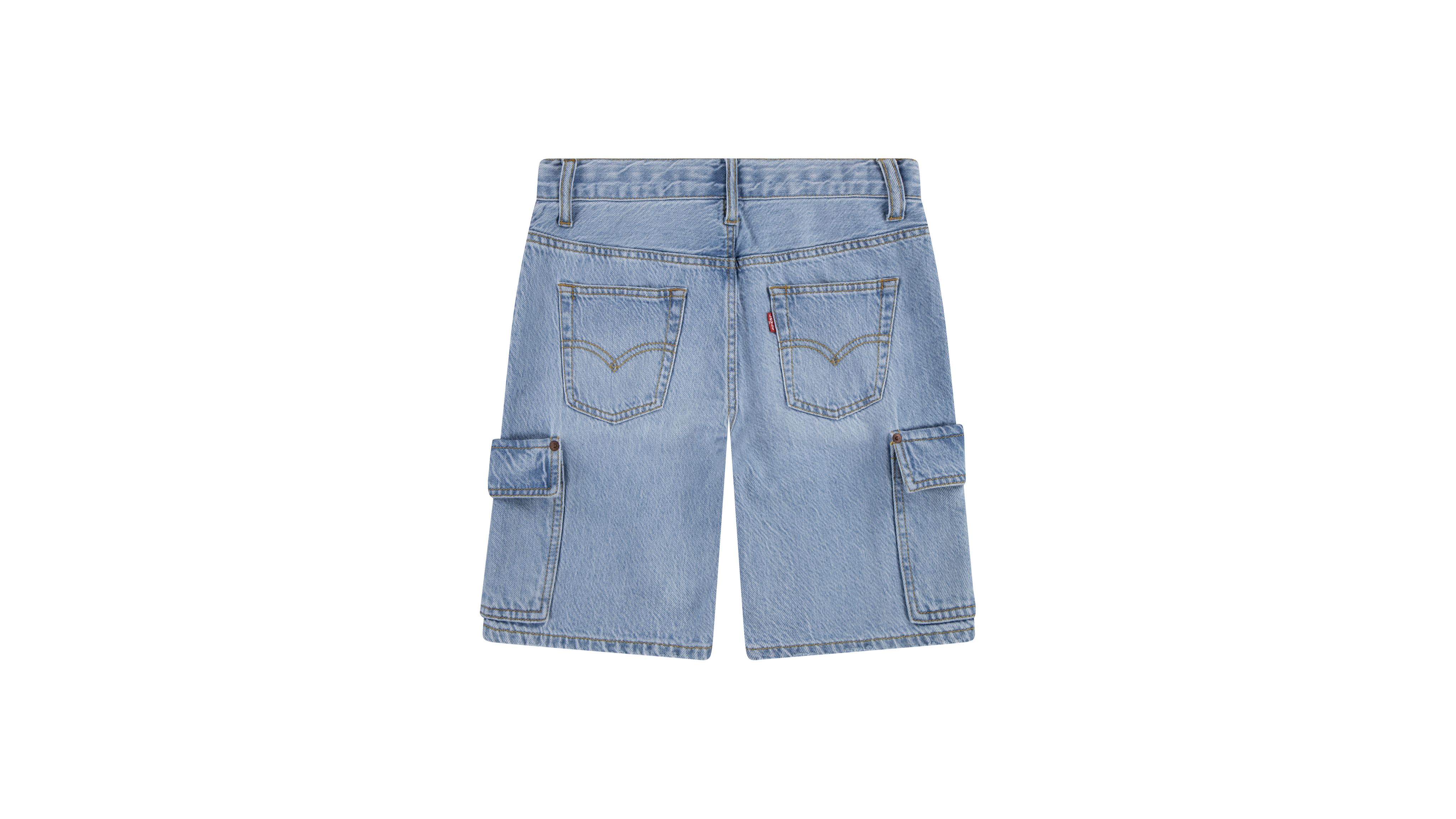 Kids Denim Cargo Shorts 5