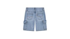 Kids Denim Cargo Shorts — From Scratch - Blue 5