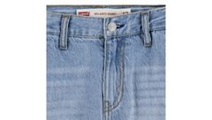 Kids Denim Cargo Shorts — From Scratch - Blue 6