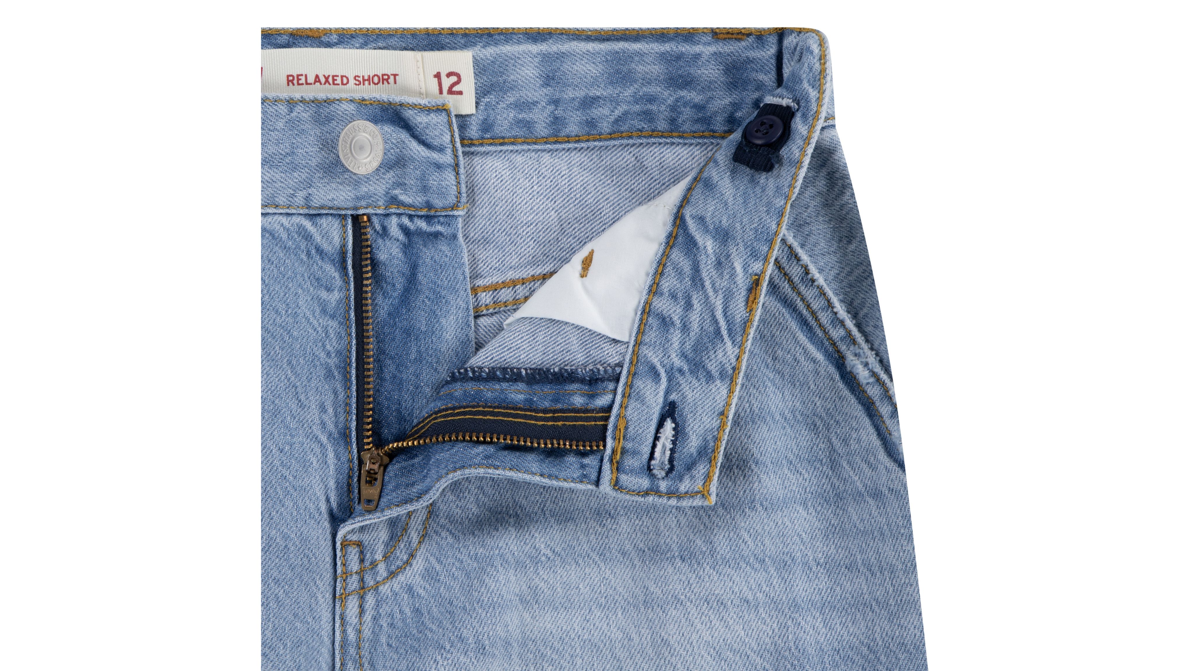 Kids Denim Cargo Shorts 7