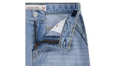 Kids Denim Cargo Shorts — From Scratch - Blue 7