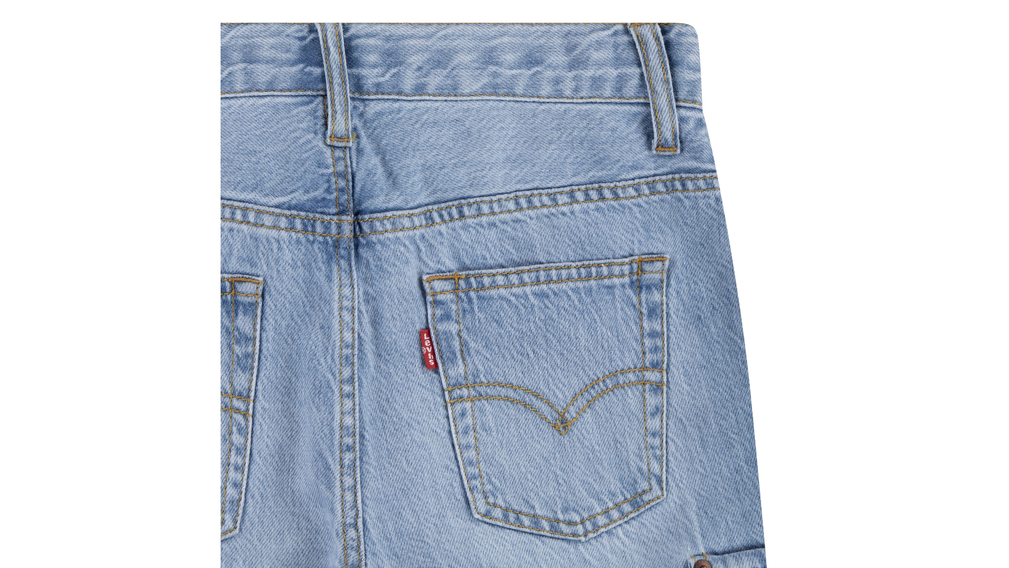 Kids Denim Cargo Shorts 8