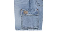 Kids Denim Cargo Shorts — From Scratch - Blue 9