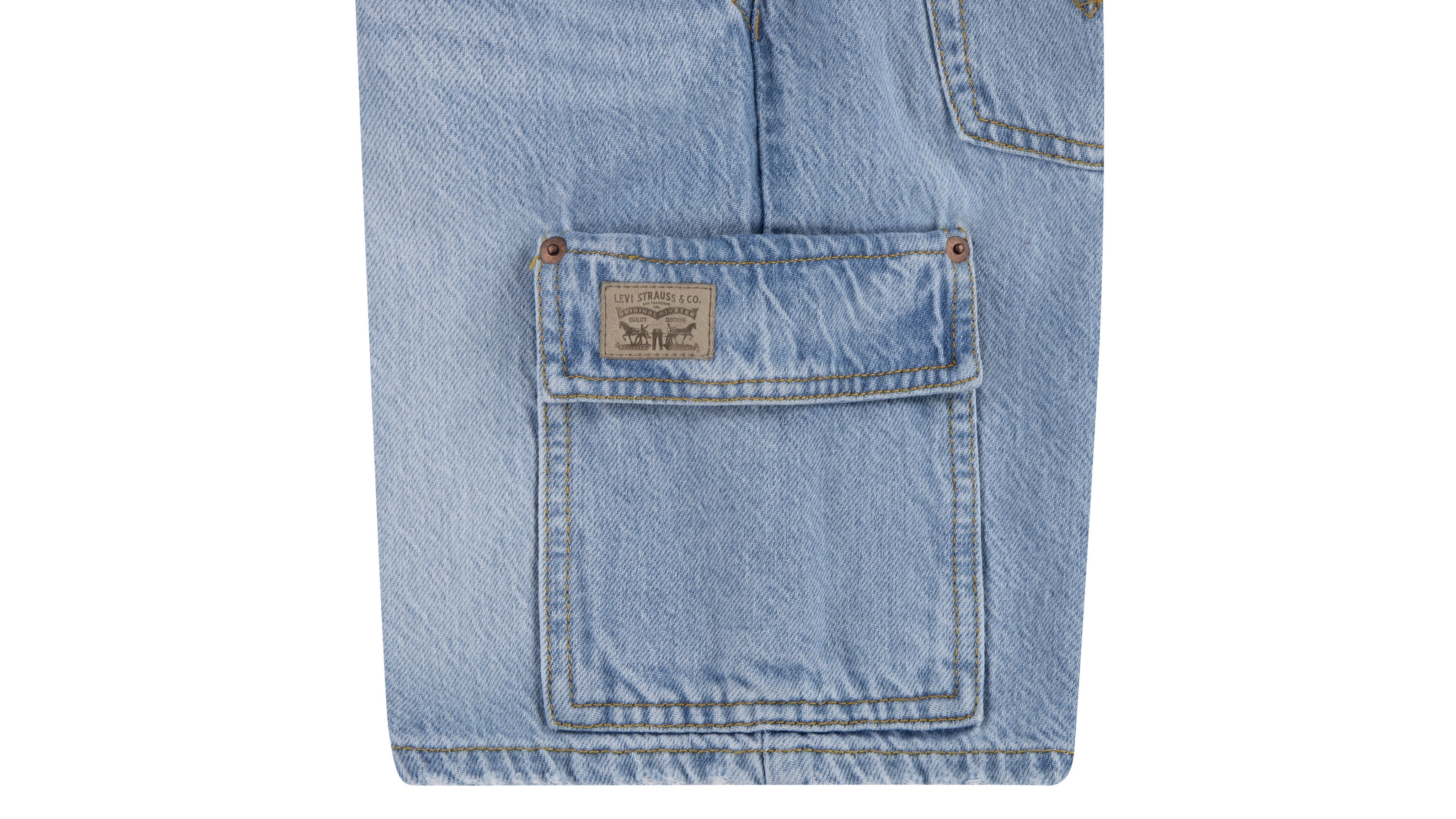 Teenager Denim Cargo Shorts 8