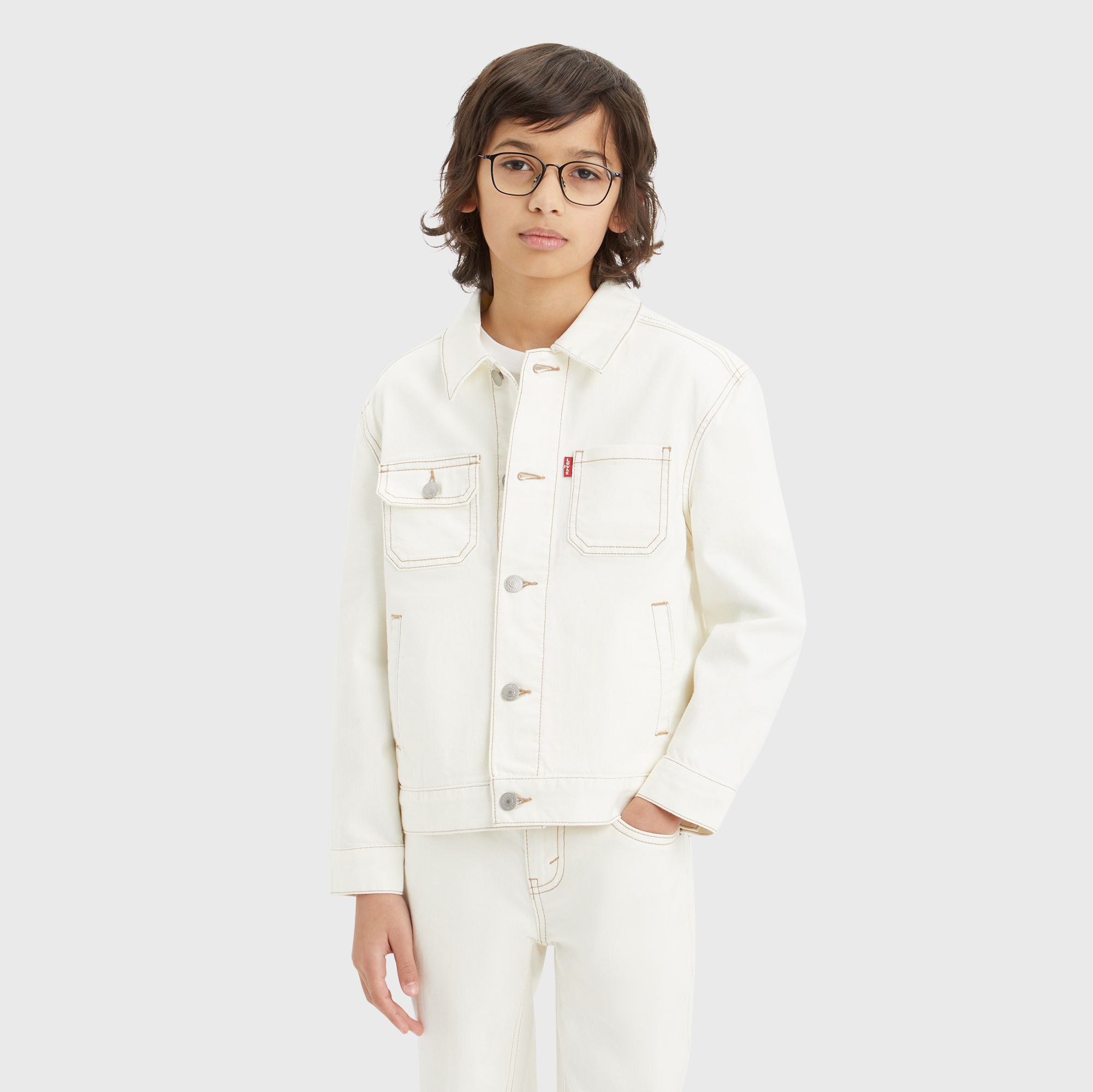 Chaqueta Trucker para adolescentes Relaxed Sunrise 2