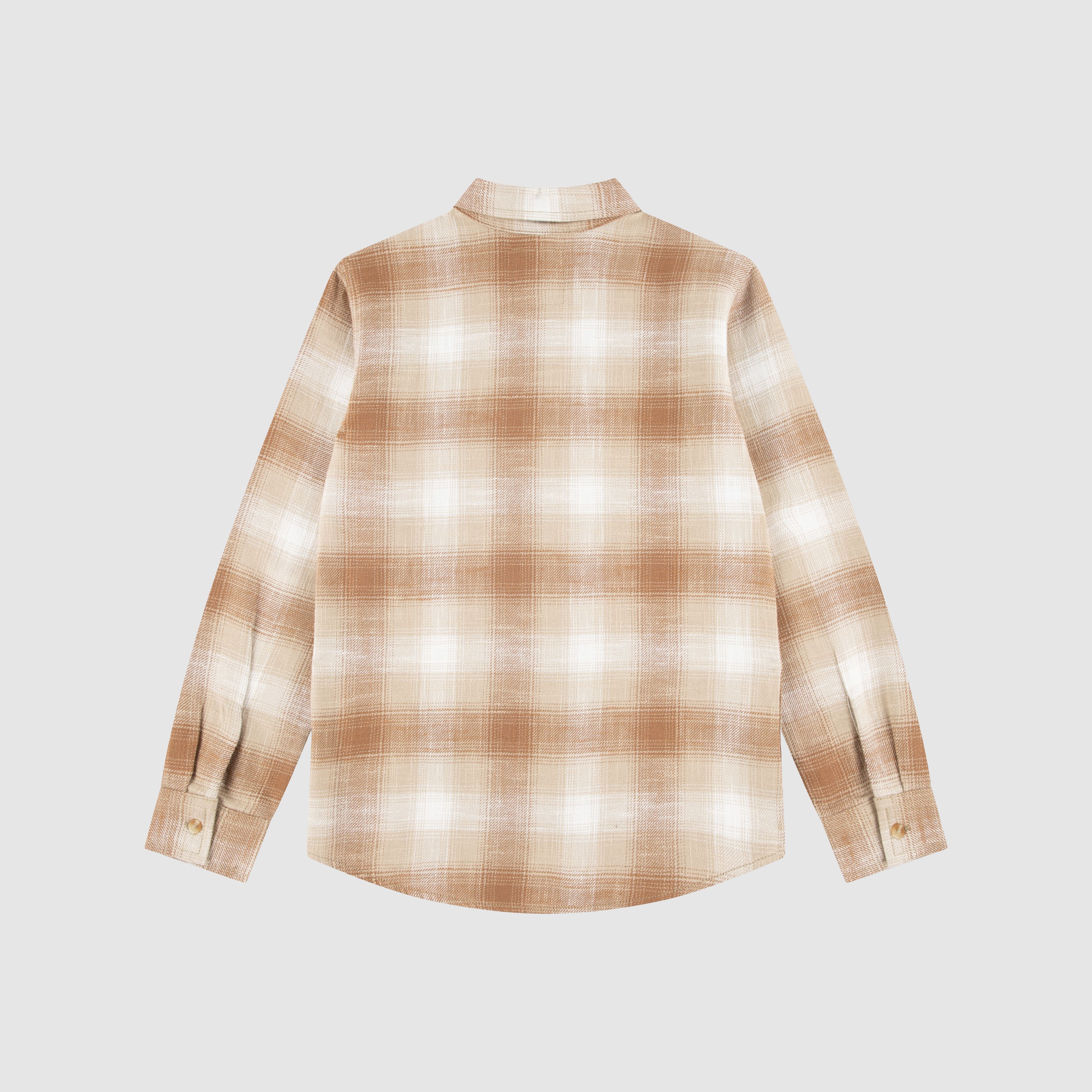 Kids Shadow Plaid Shirt 2