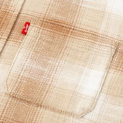 Teenager Shadow Plaid Shirt — Foxtrot - Neutral 3