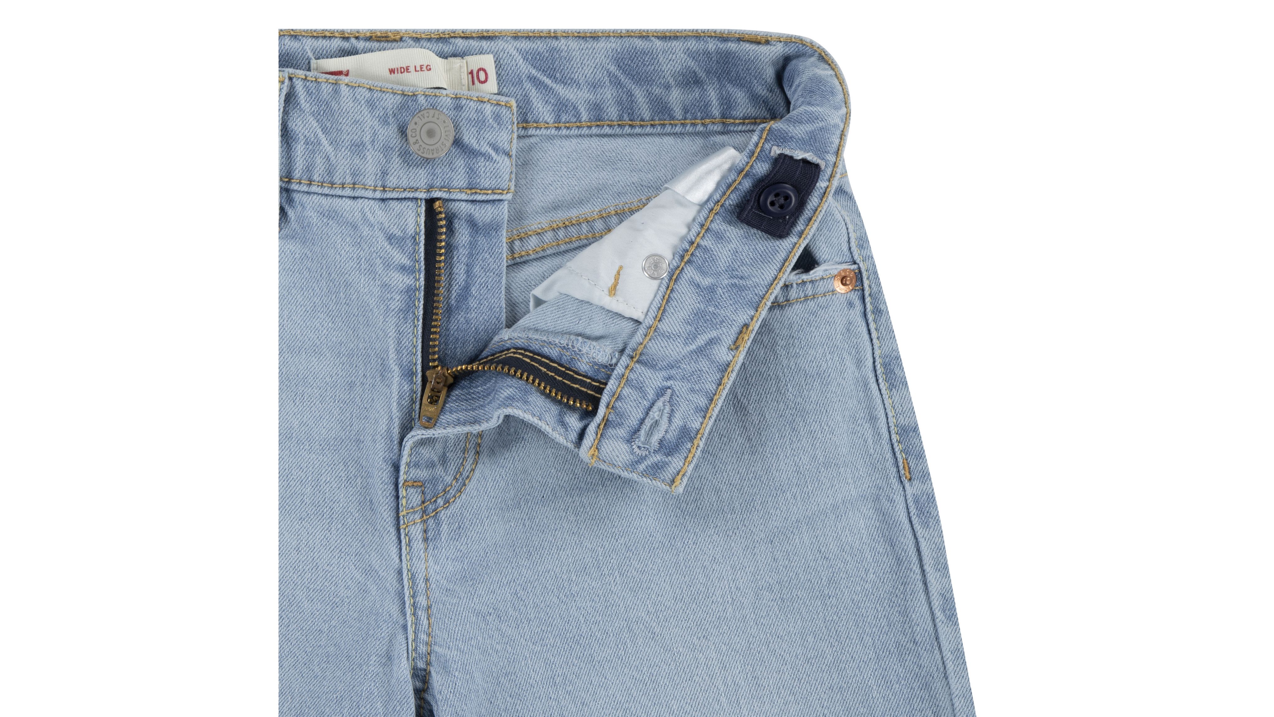 Kinder Wide Leg Jeans 4