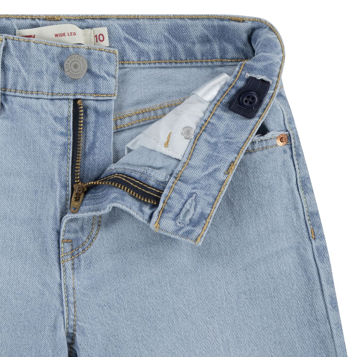 Teenager Wide Leg Jeans — Ojai Luxor Last Stretch - Blue