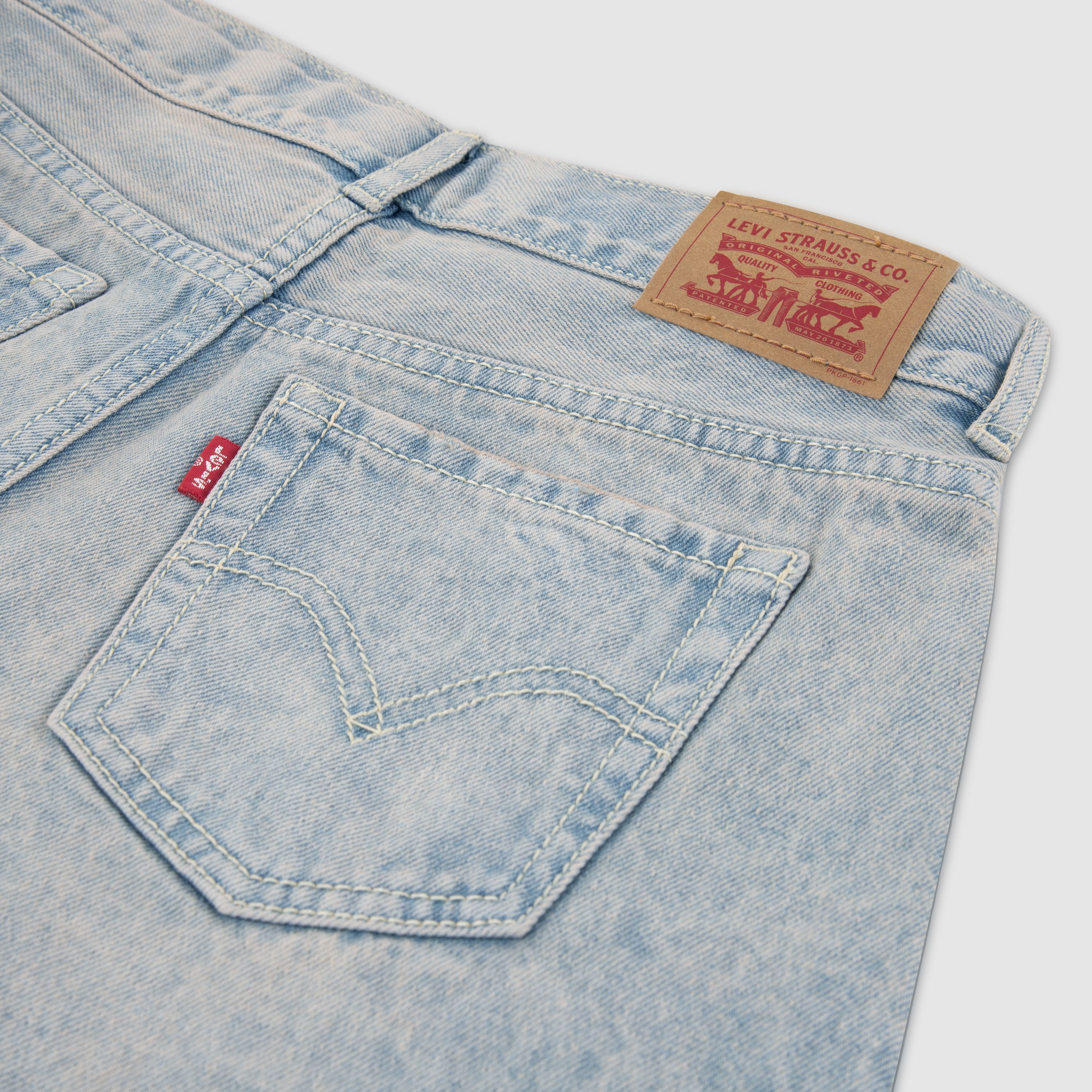 Teenager High Rise Baggy Barrel Jeans 4