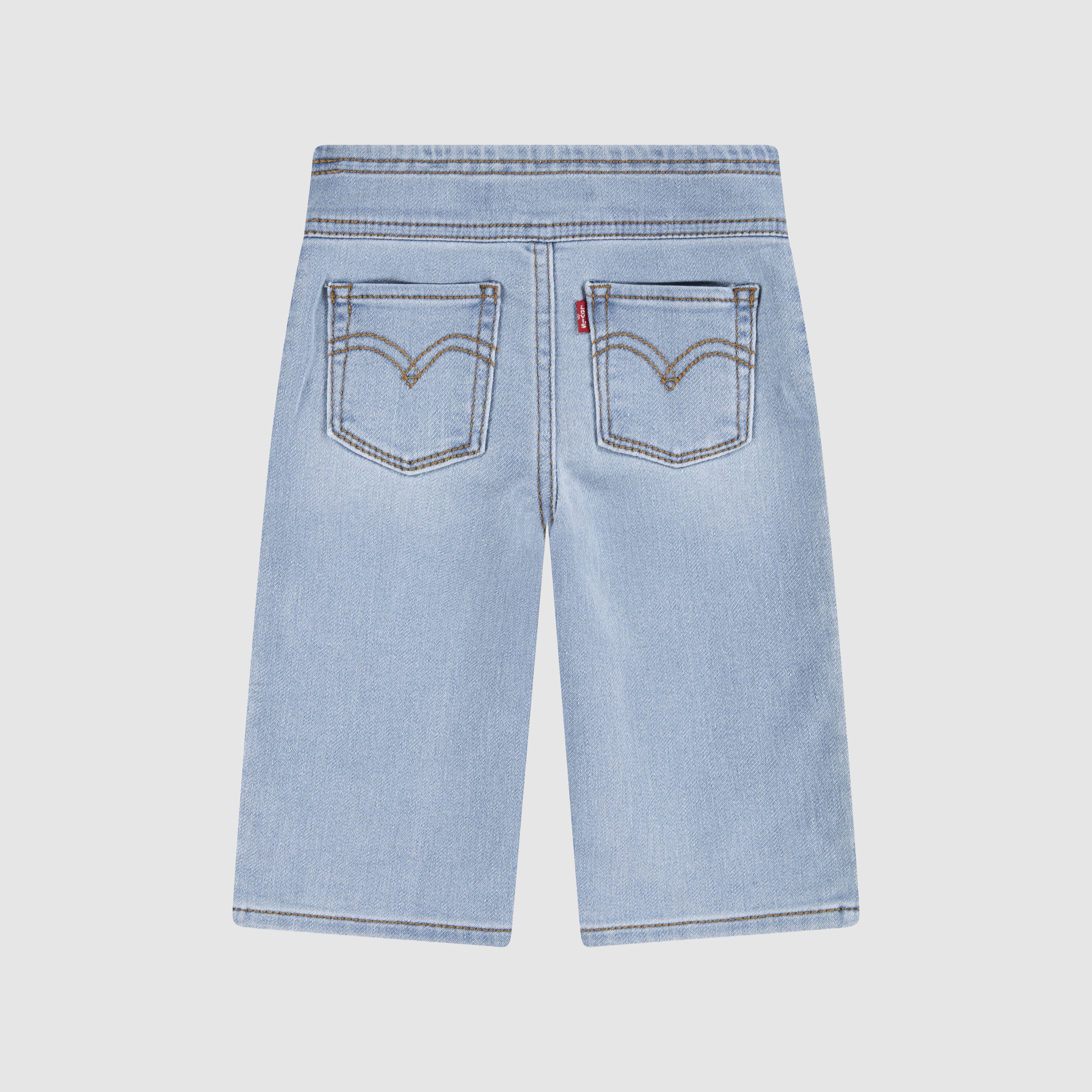 Baby Pull On Wide Leg Denim Pants 2