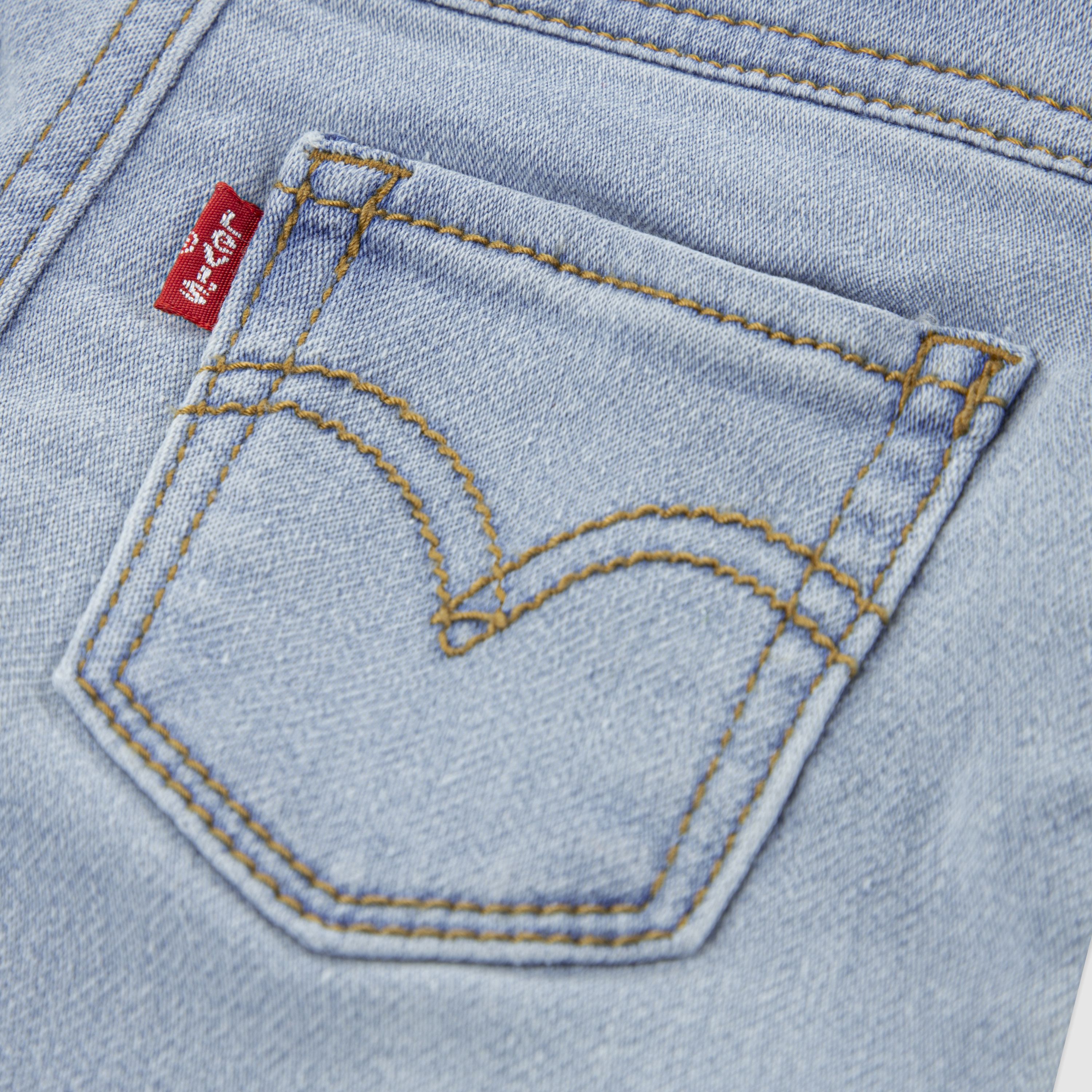 Baby Pull On Wide Leg Denim Pants 3