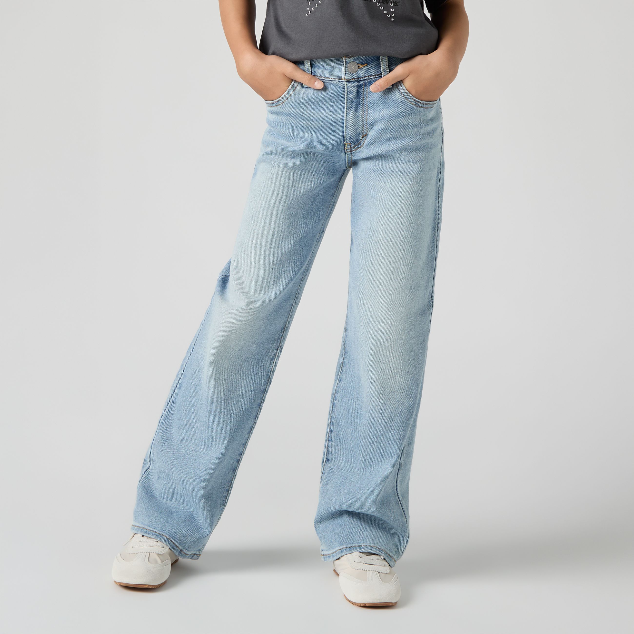 Teenager Wide Leg Jeans 1