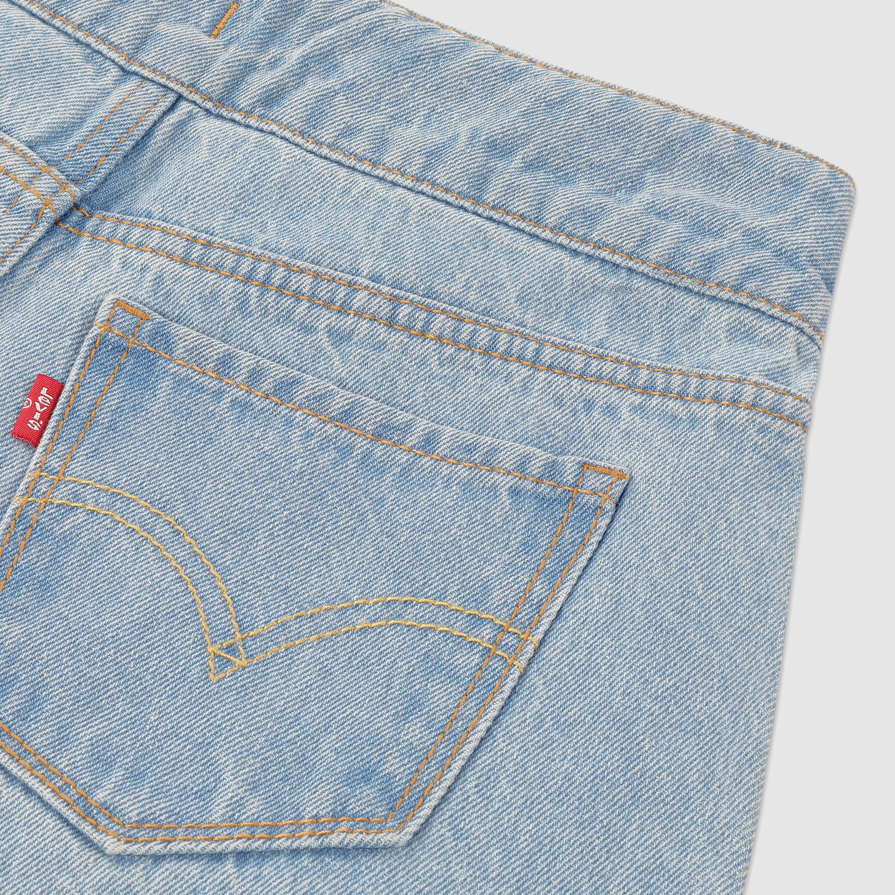 Teenager High Rise Braided Baggy Jeans 8