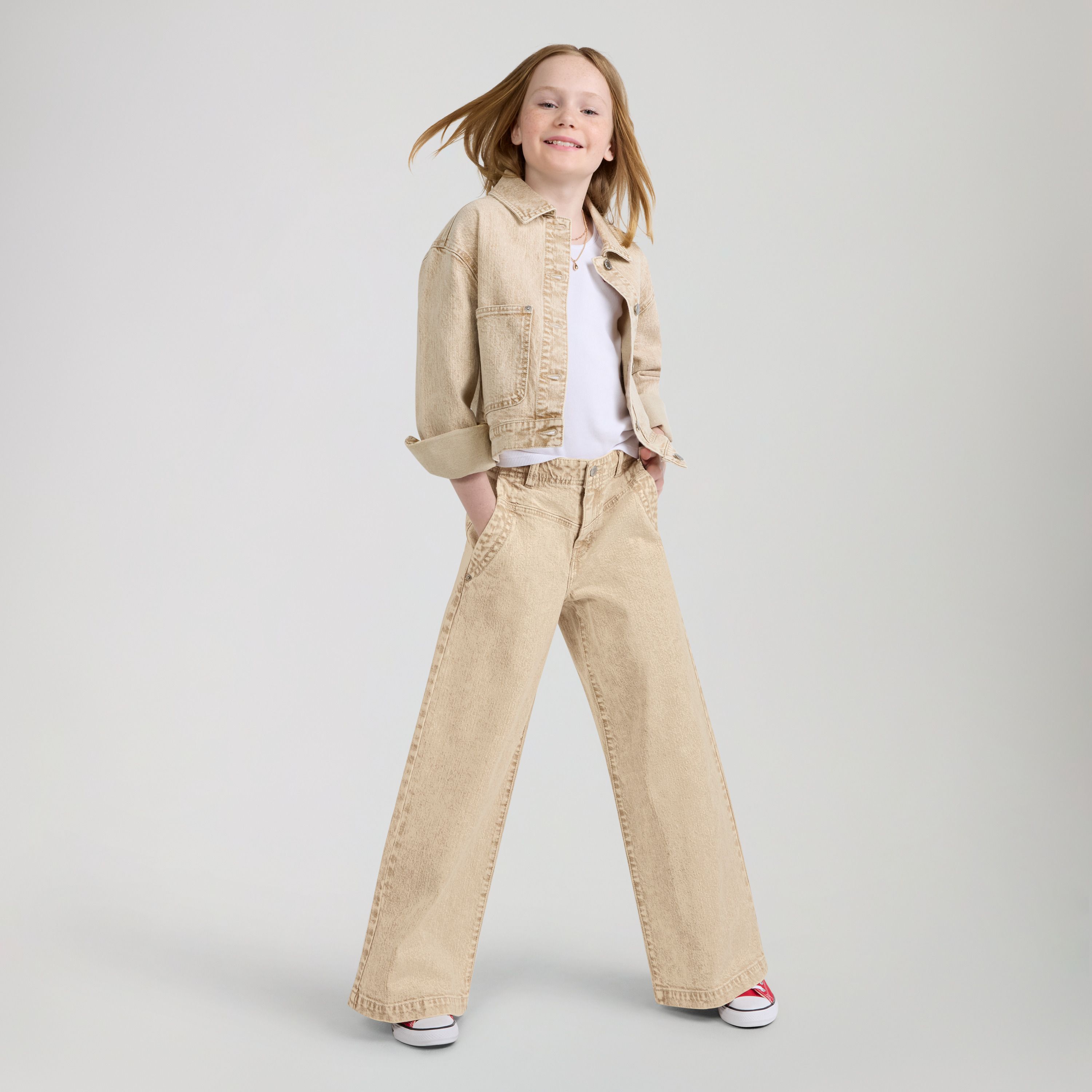 Teenager 94' Baggy Wide Leg Yoke Jeans 1