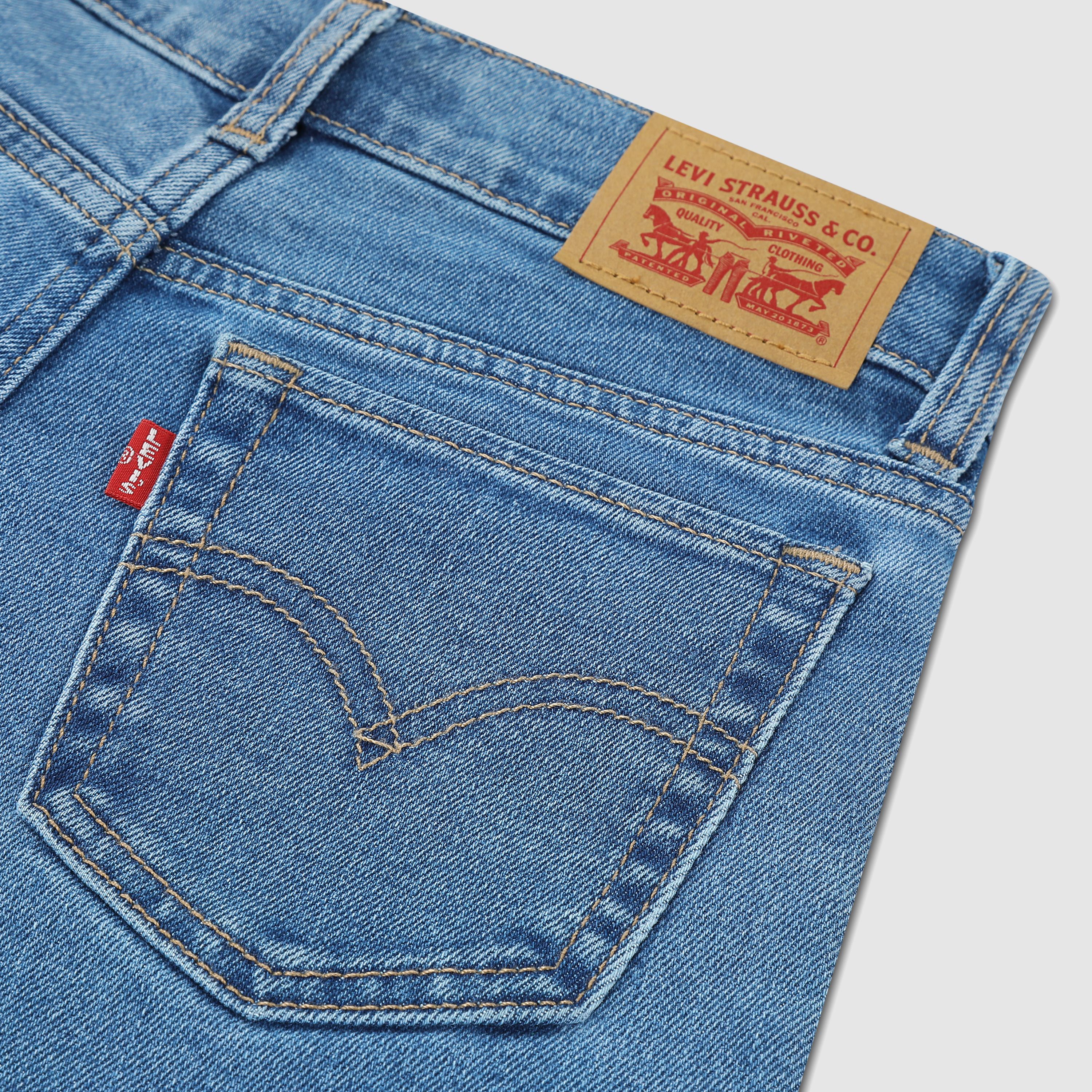Teenager Wide Leg Roll Up Cuff Jeans 4