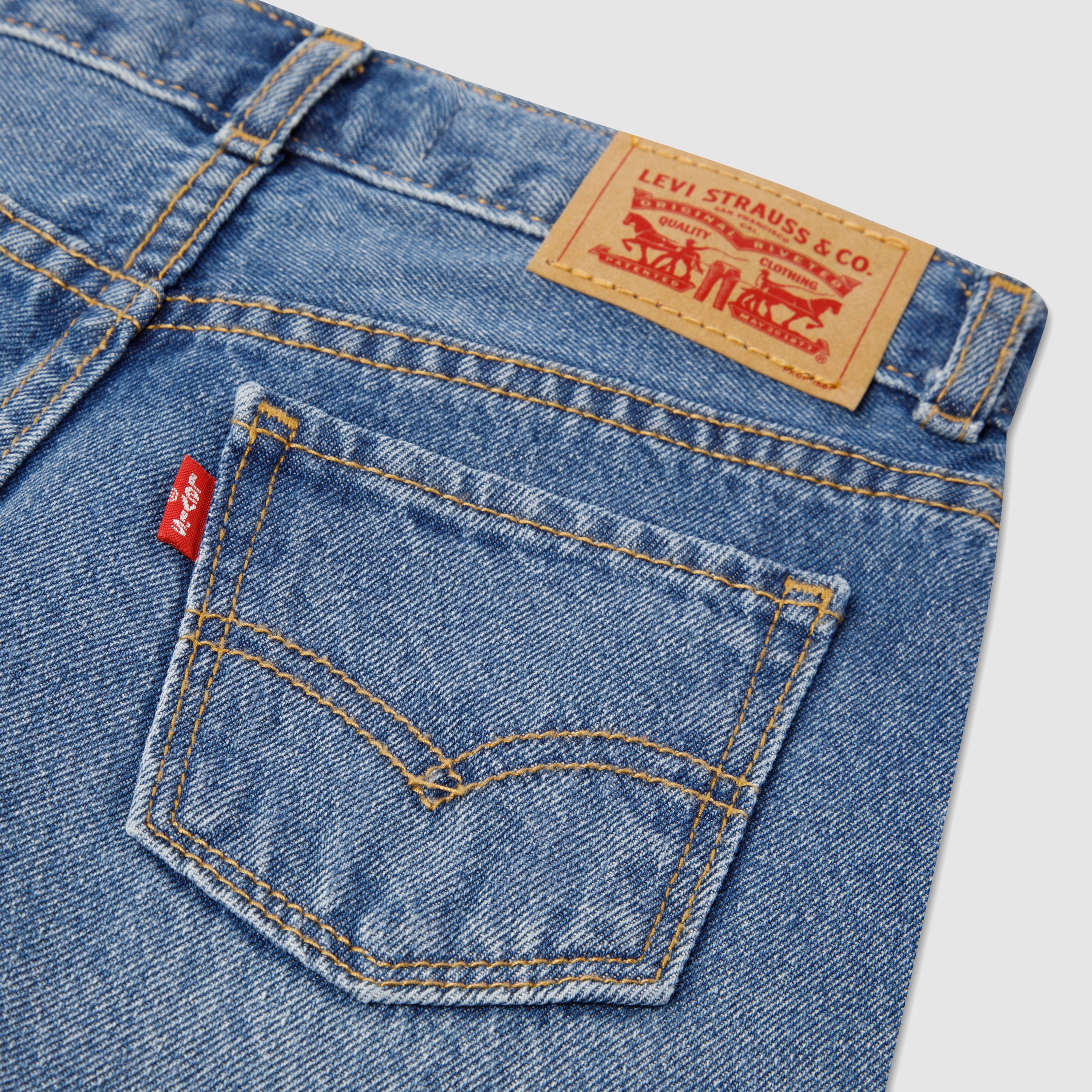 Teenager Embroidered High Rise Baggy Jeans 3