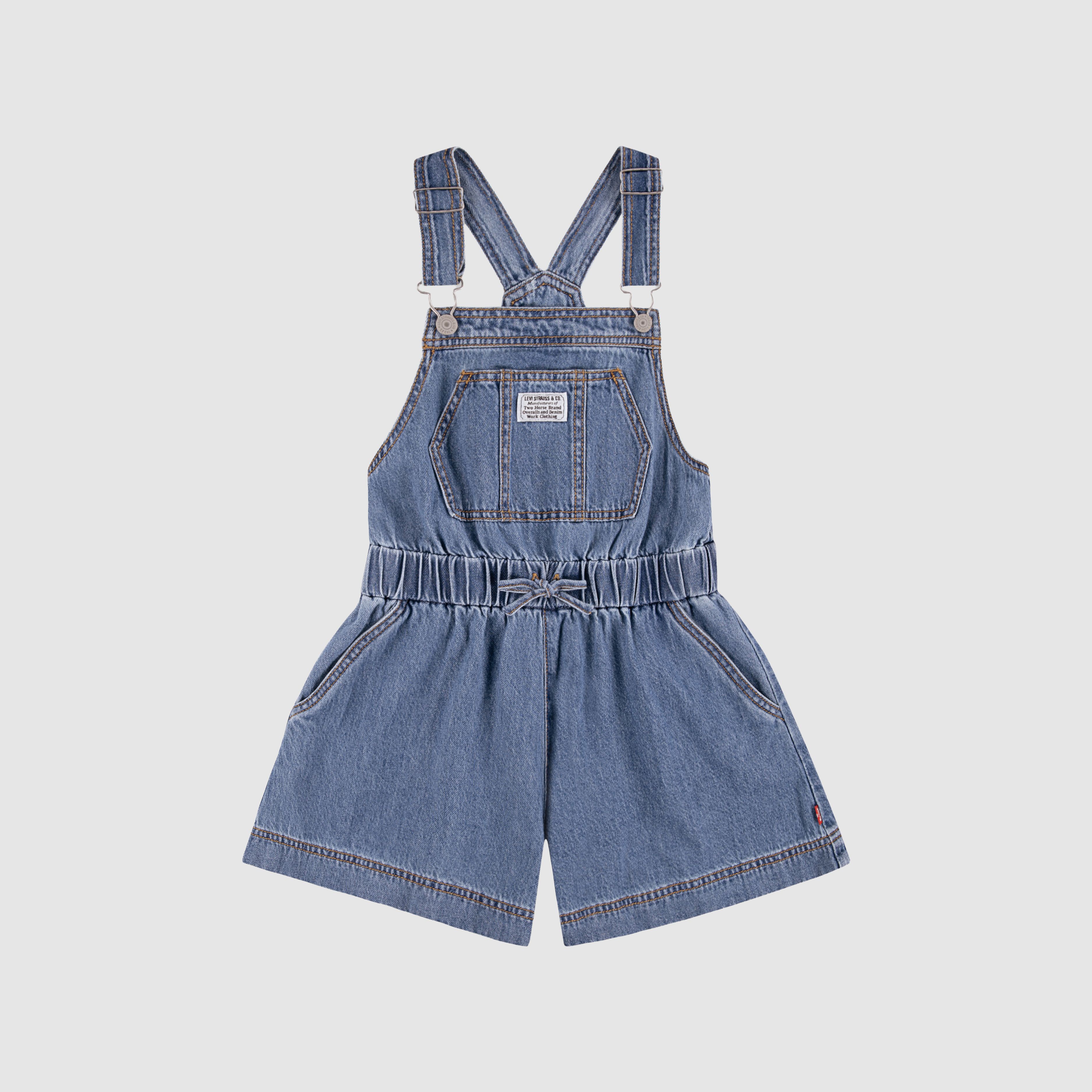 Teenager Tie Waist Shortalls 1