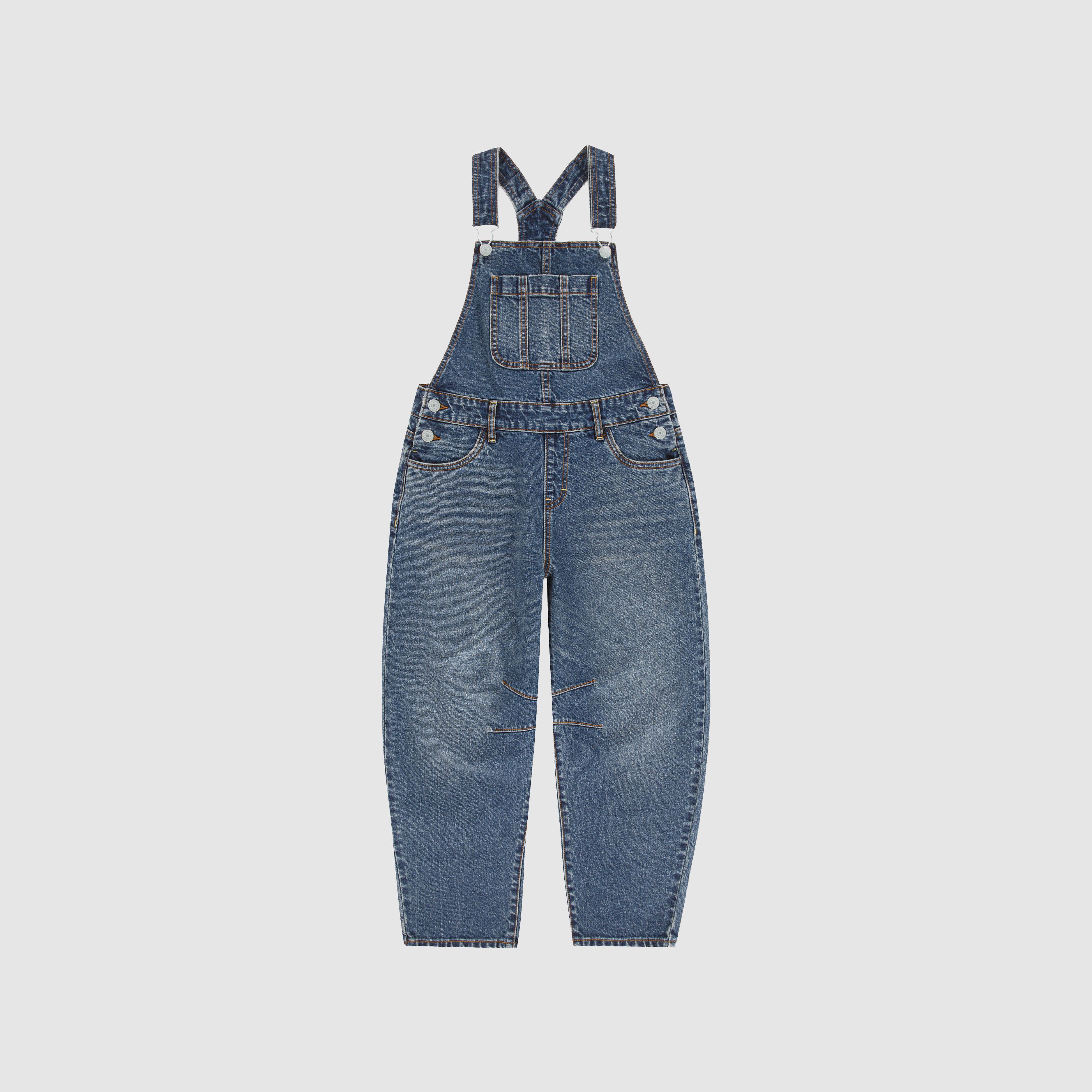 Teenager Baggy Barrel Overalls 2