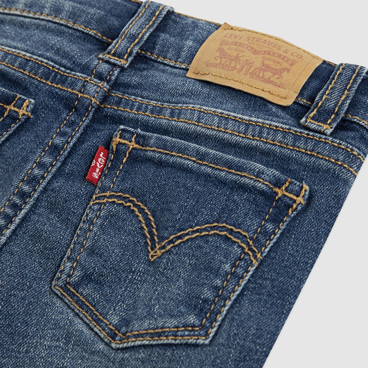 Baby 726™ High Rise Flare Jeans — Dark Wave - Blue