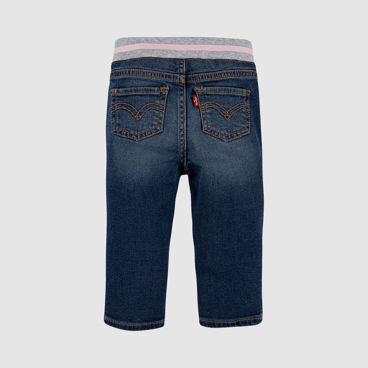 Baby Pull On Skinny Jeans — Westthird Pink - Blue