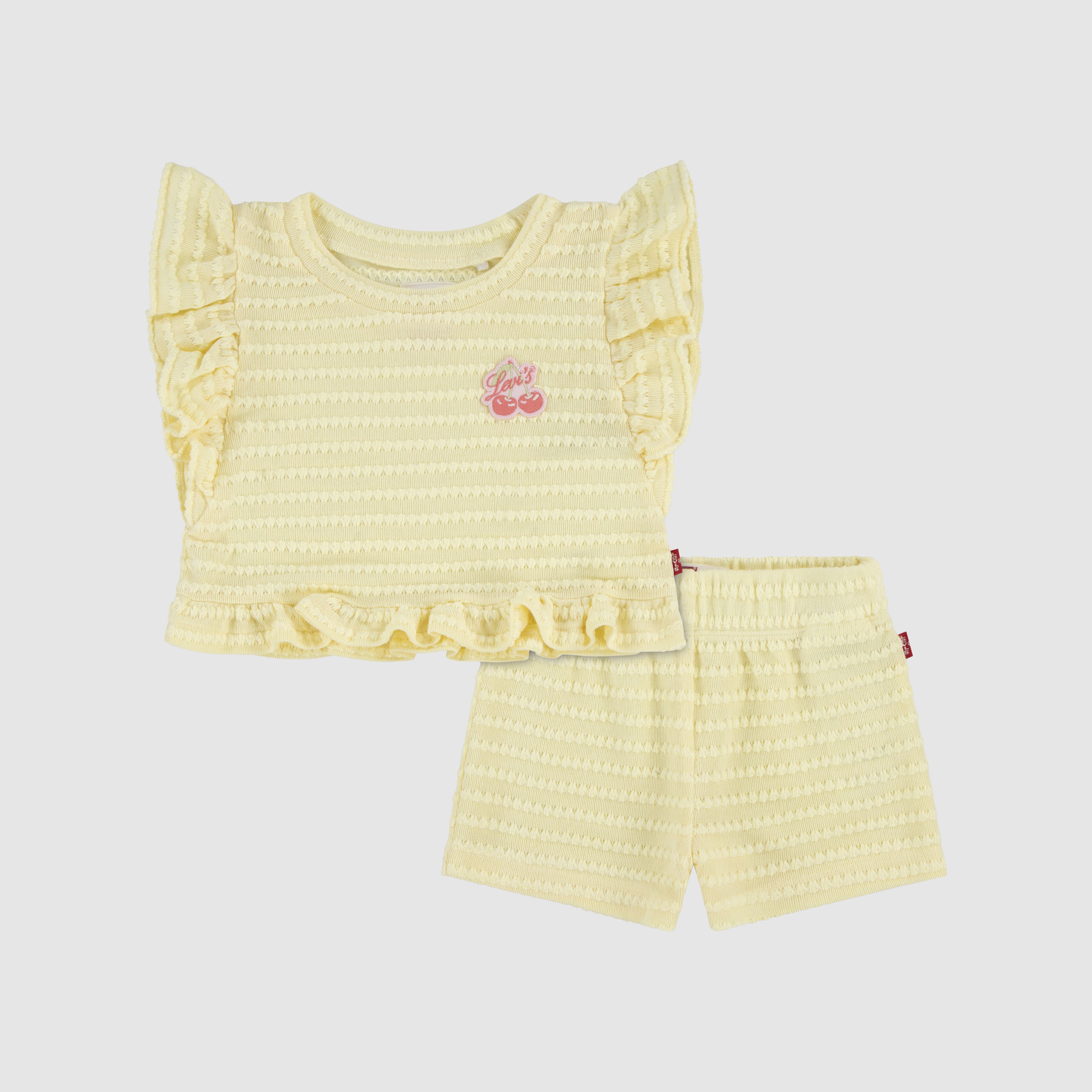 Baby Baby Girls' Ruffle Top and Shorts Set 1