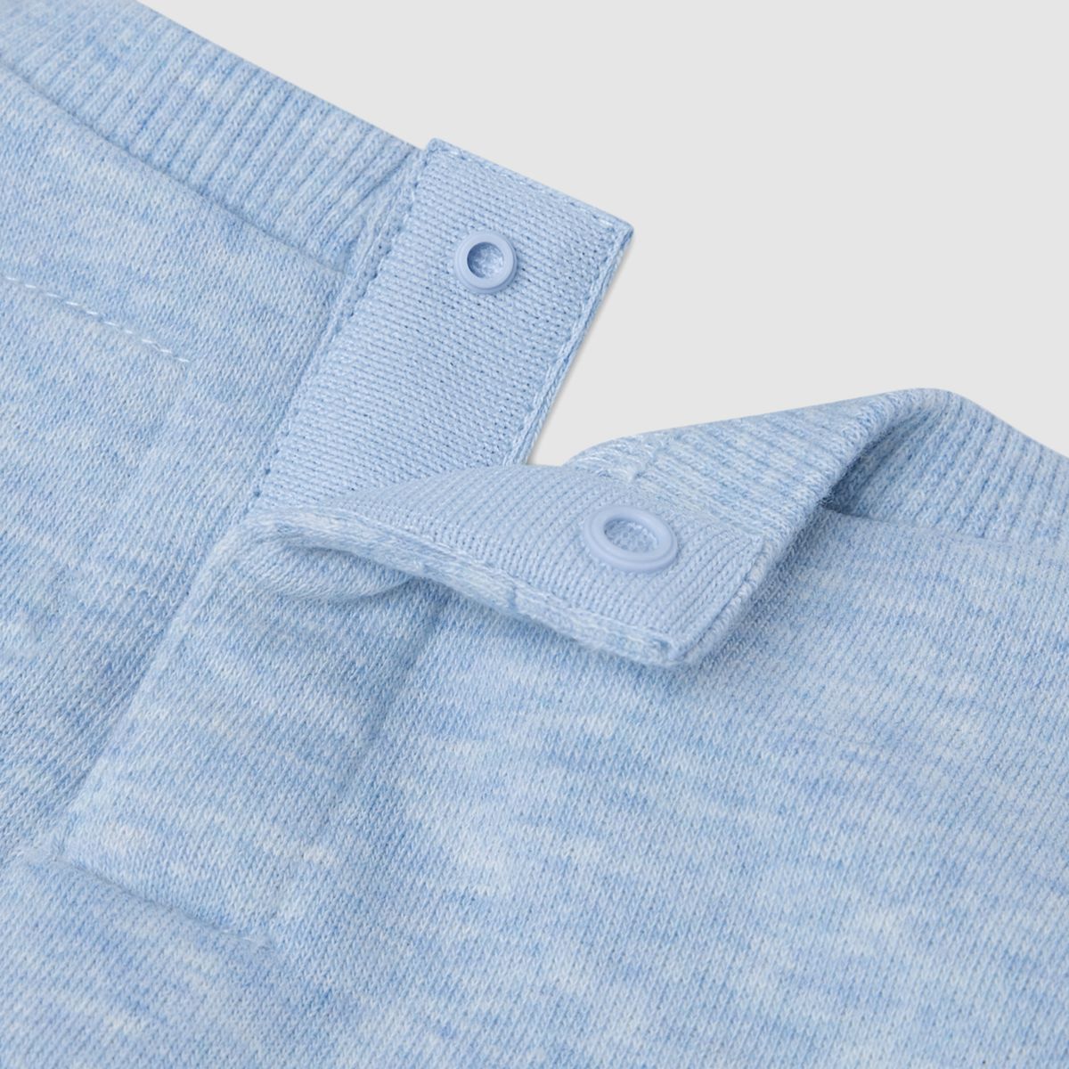 Baby Ruffled Crewneck and Jogger — Levi'S Skyway Heather - Grey