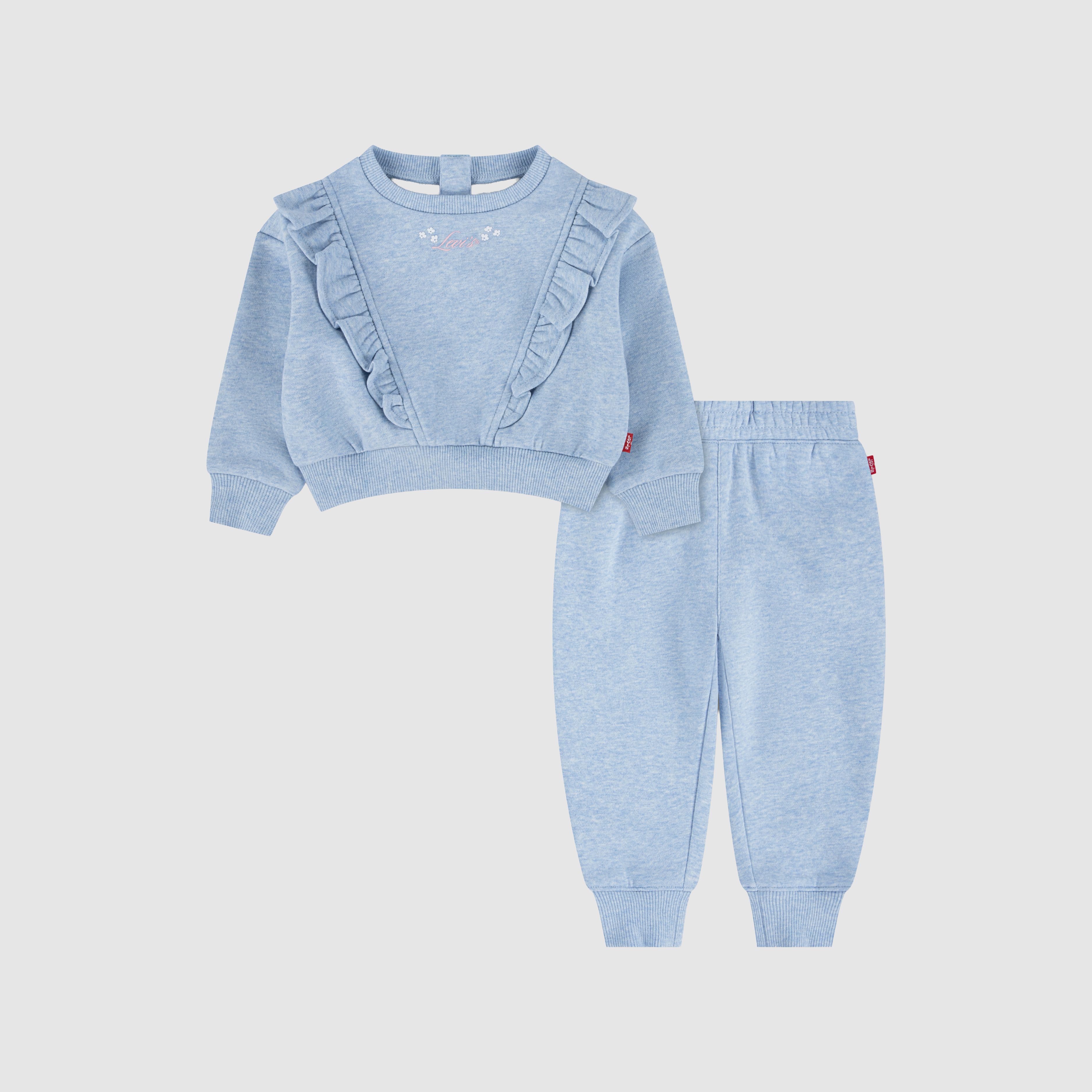 Baby Ruffled Crewneck and Jogger 3
