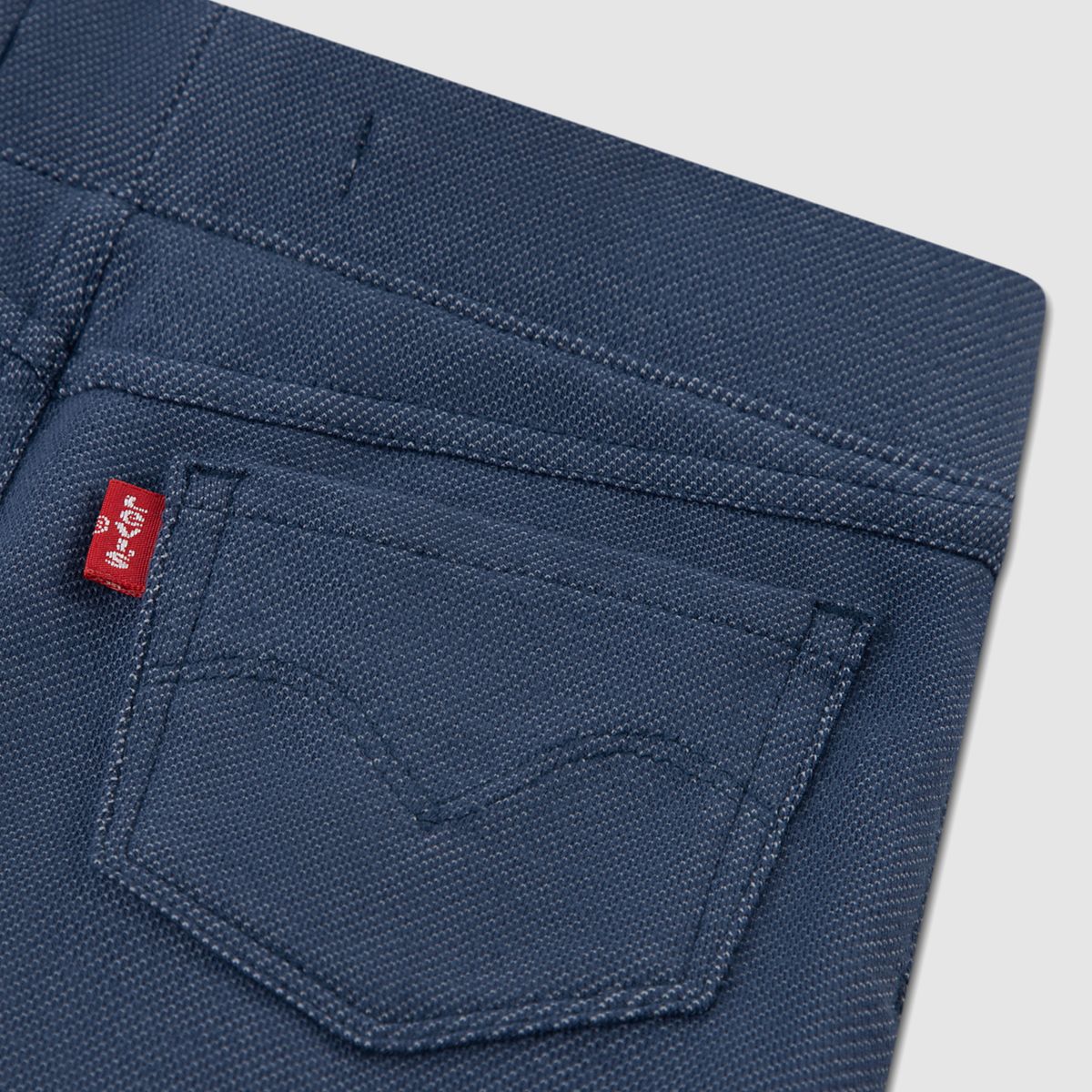 Baby Long Sleeve Top & Knit Bottom — Levi'S Egret - White