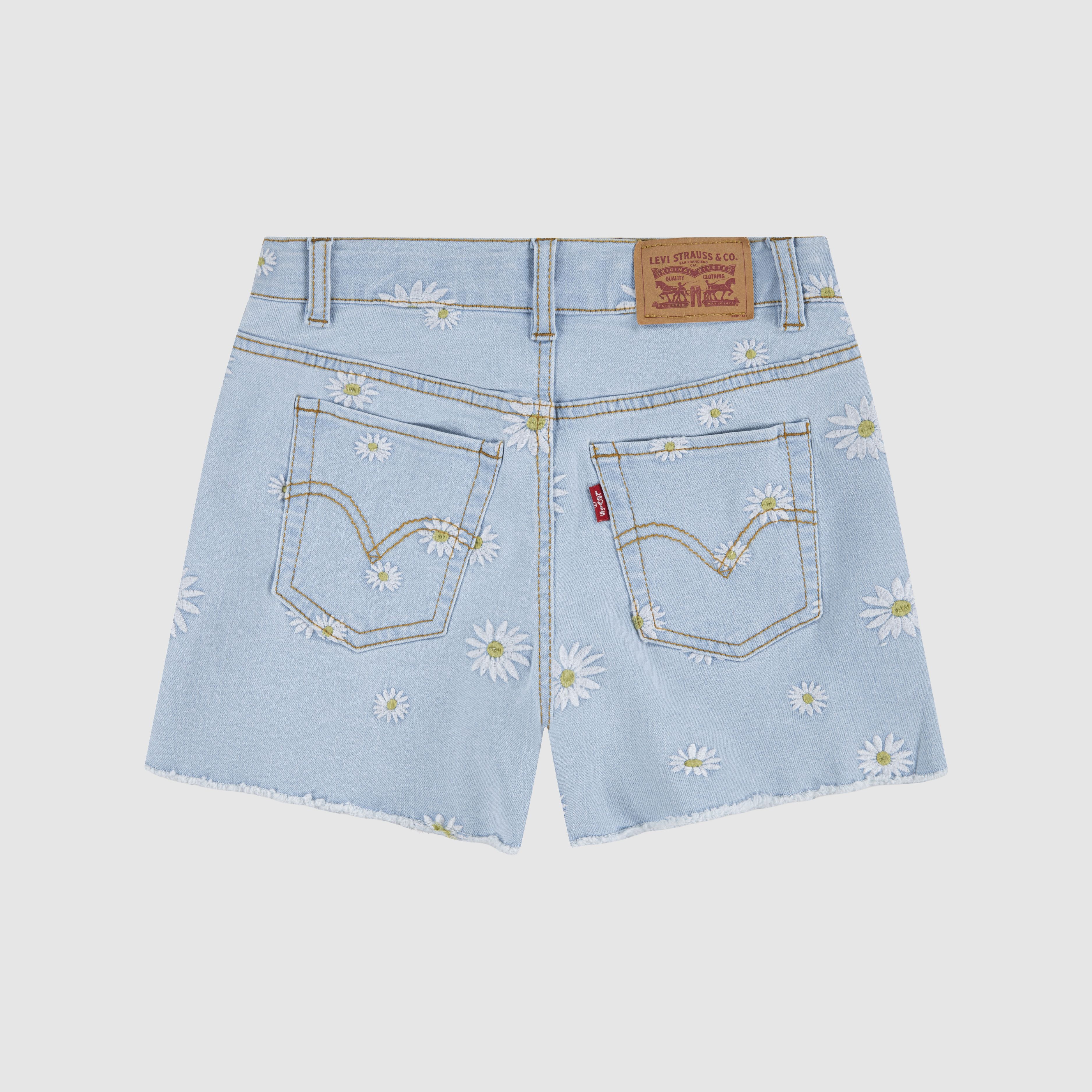 Teenager Daisy Denim A-Line Shorts 5