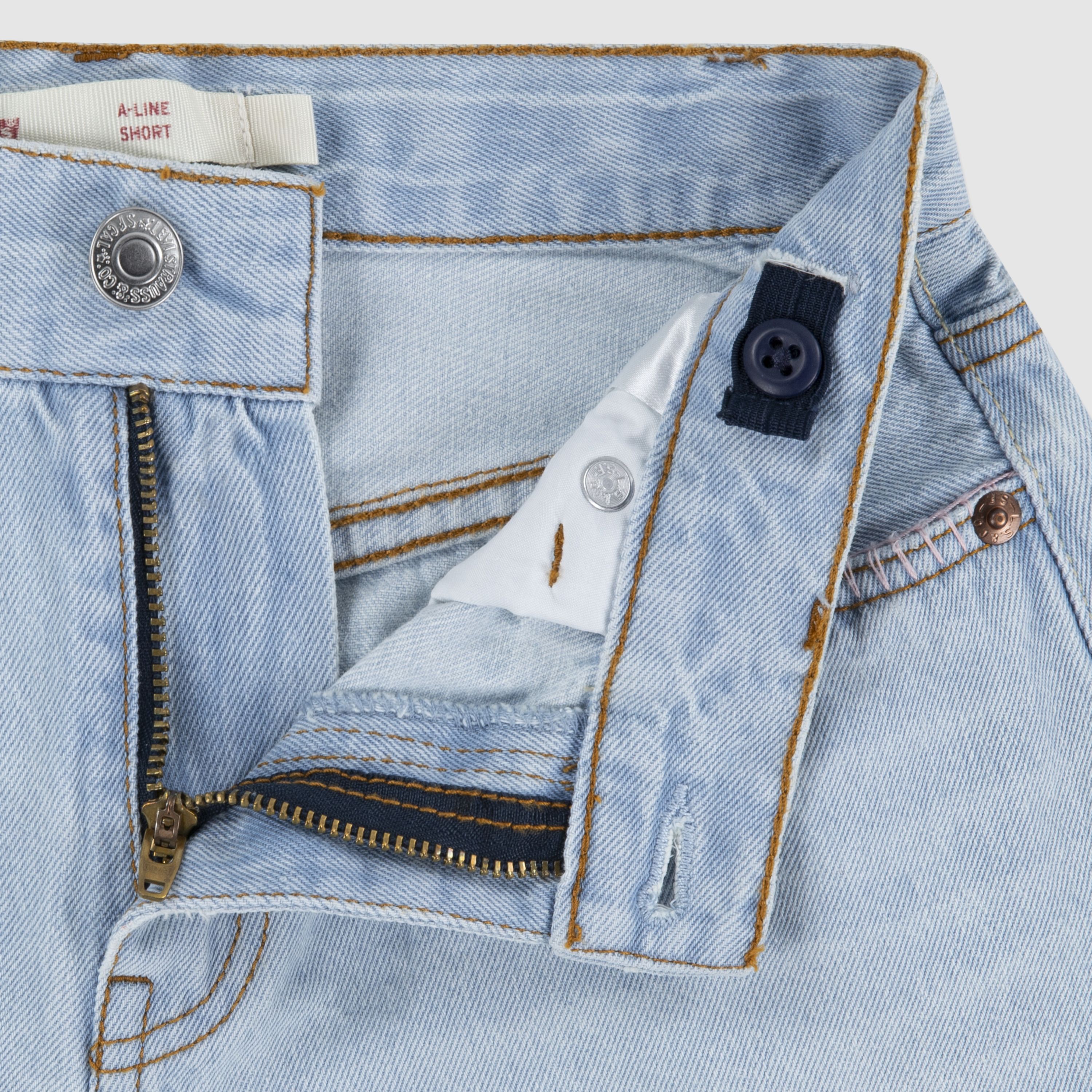 Teenager Crochet Applique A-Line Shorts 8