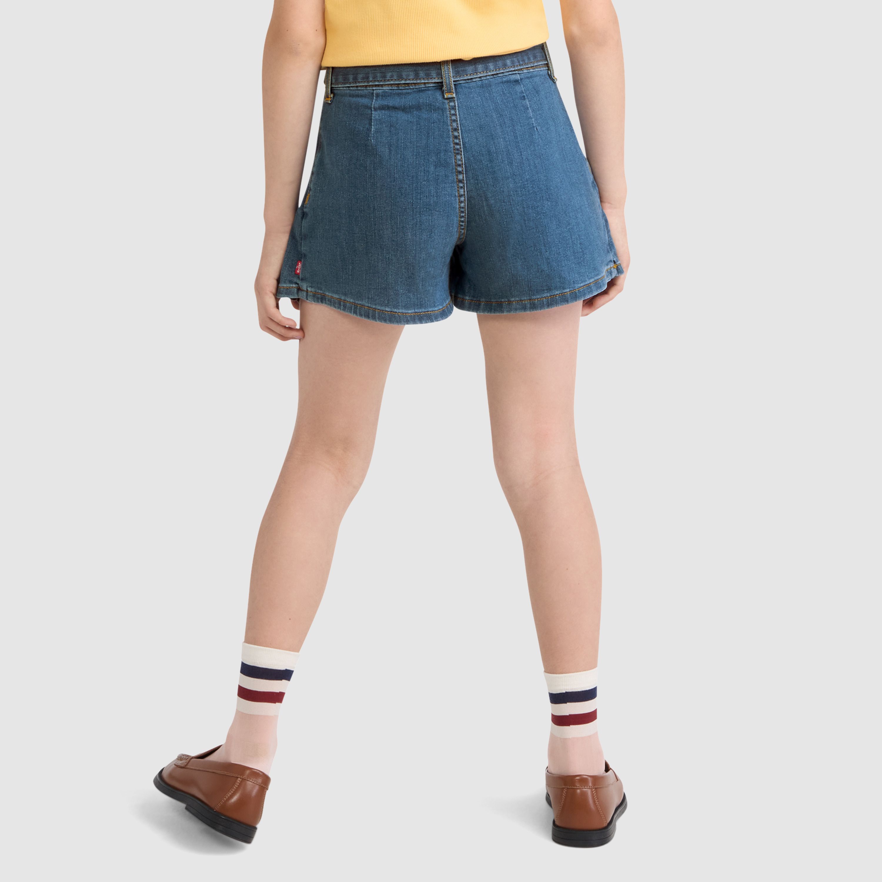 Teenager Pleated Skort with Belt 3