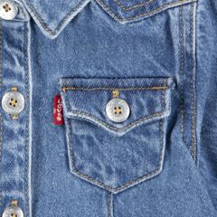 Baby Out West Denim Dress — Drew Me In - Blue 4